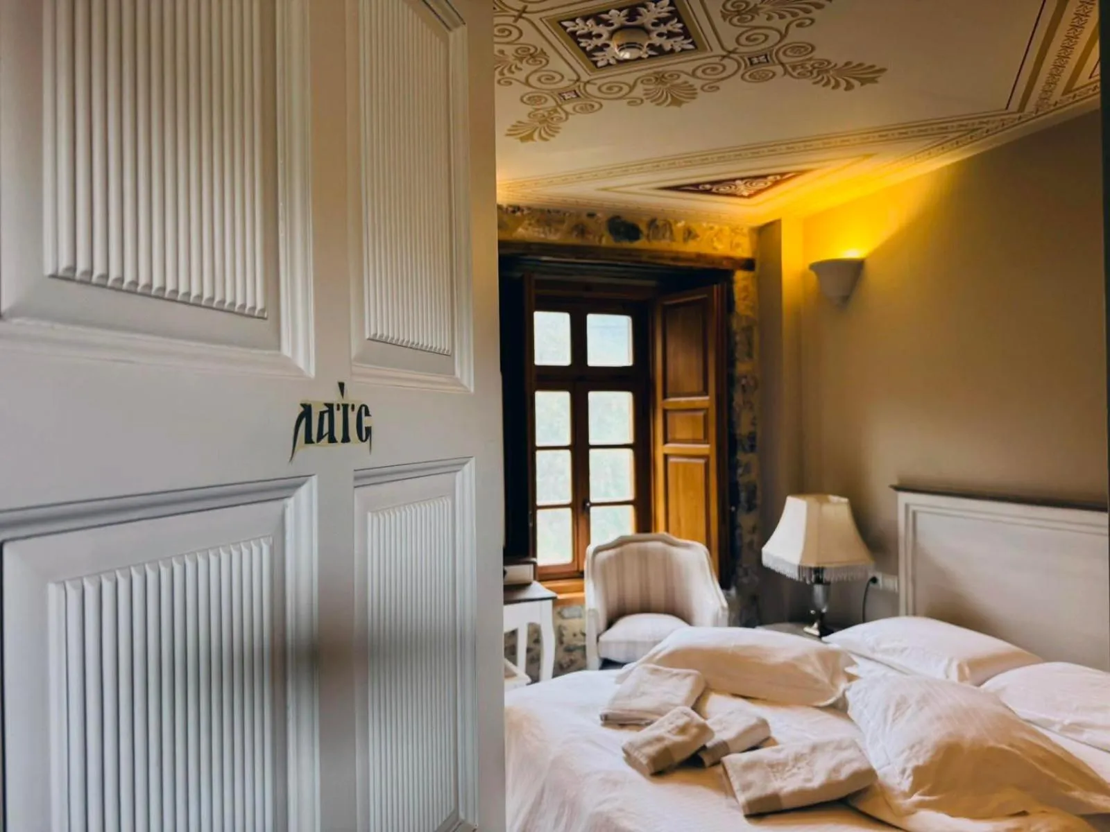 Bed in Archontiko Chioti