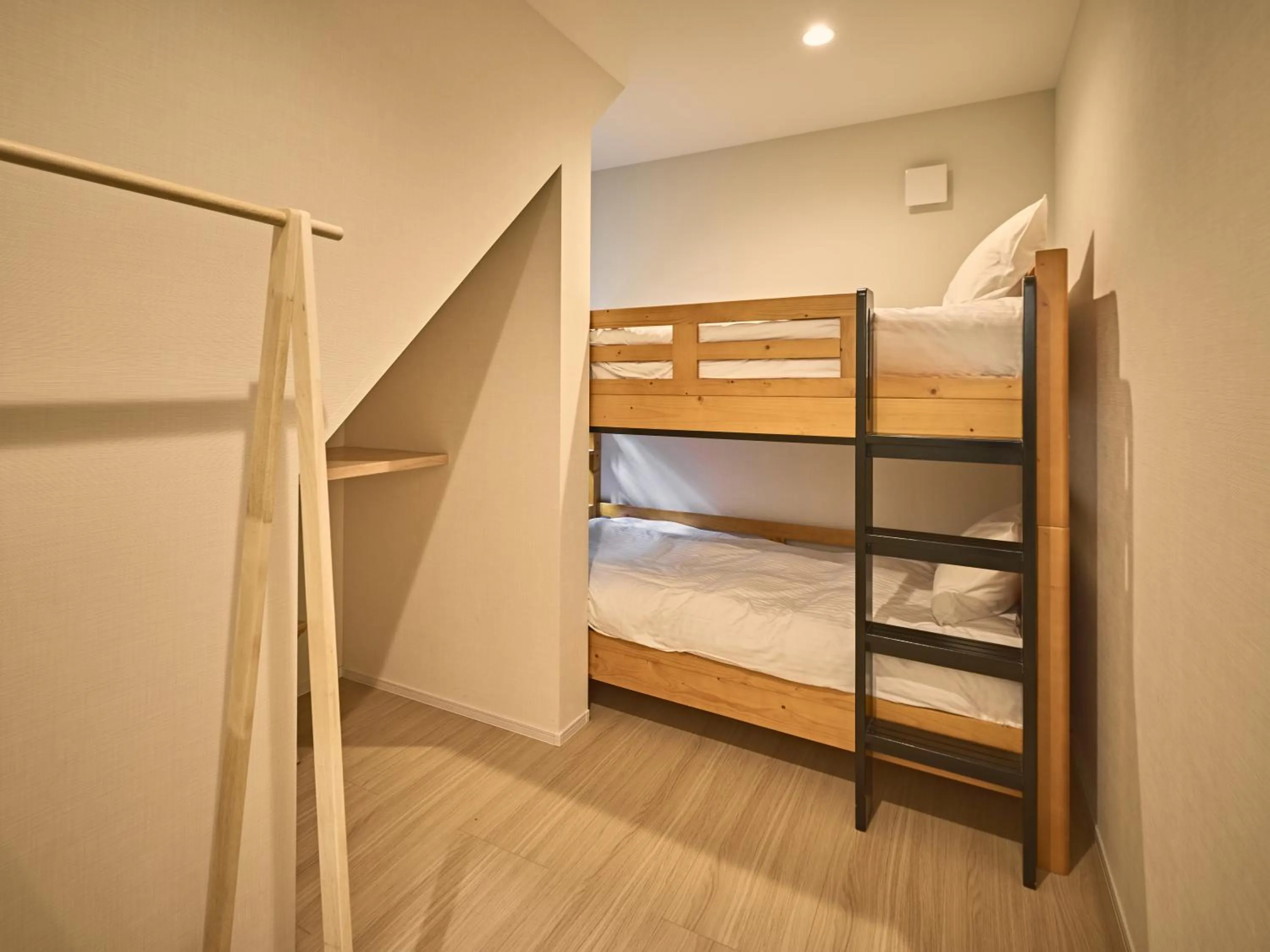 Bed in The Seasons Apartments Hakuba