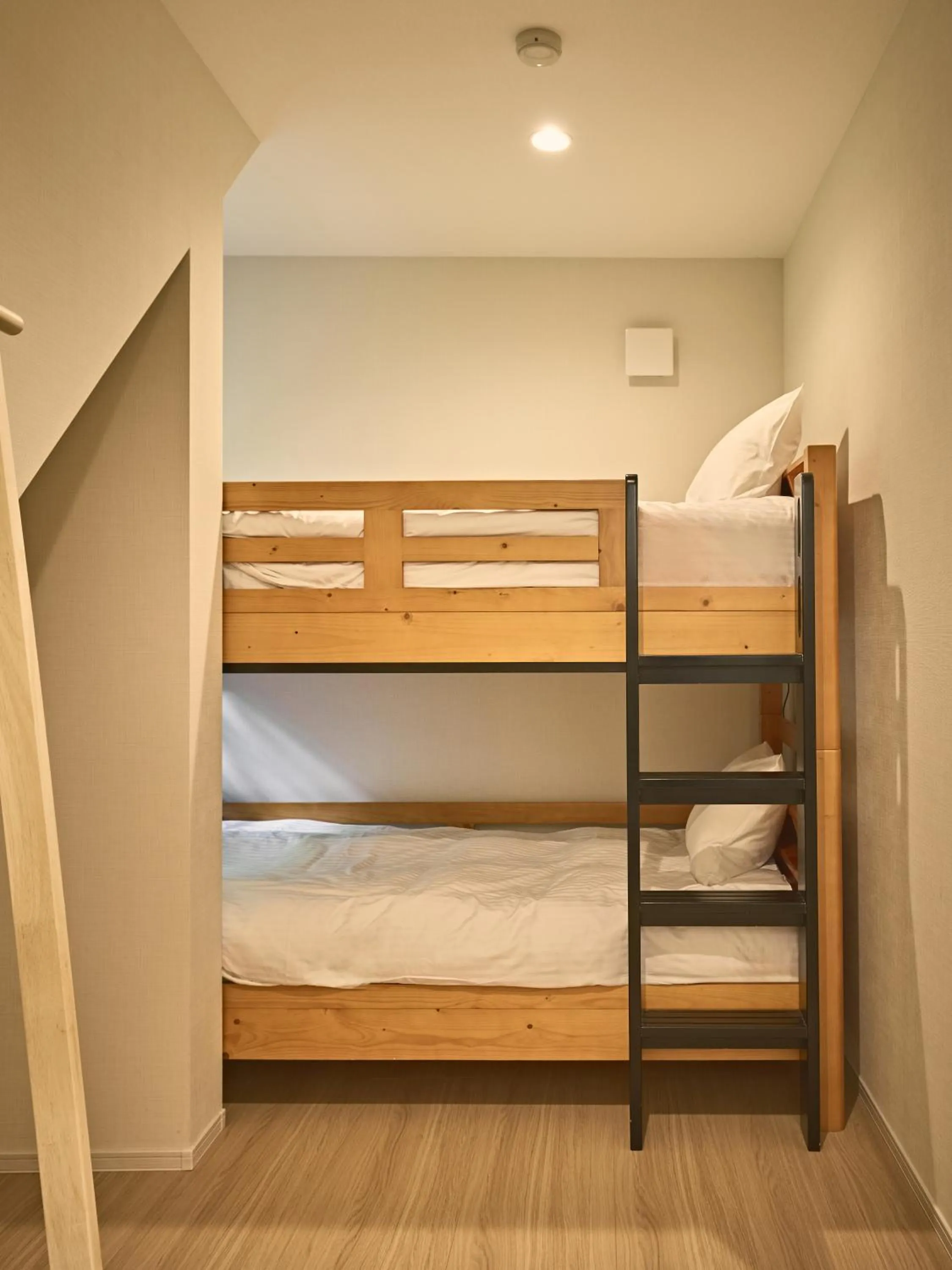 Bed in The Seasons Apartments Hakuba