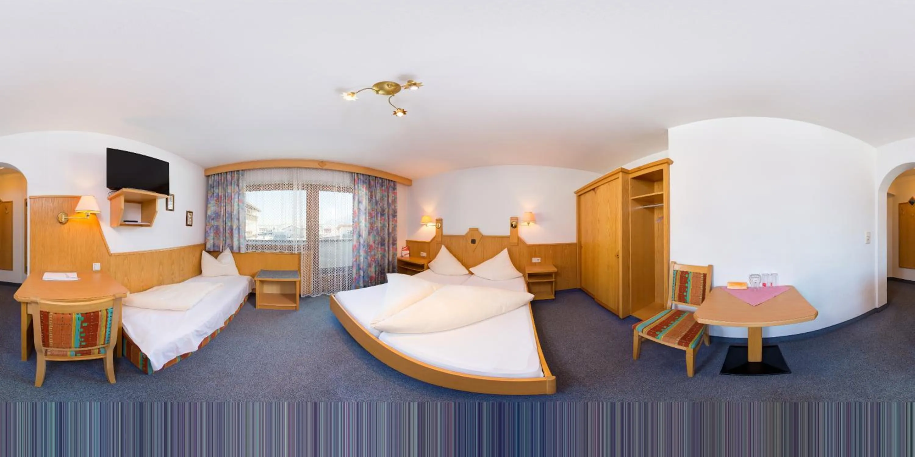 Floor plan, Bed in Hotel-Restaurant Sonnhof