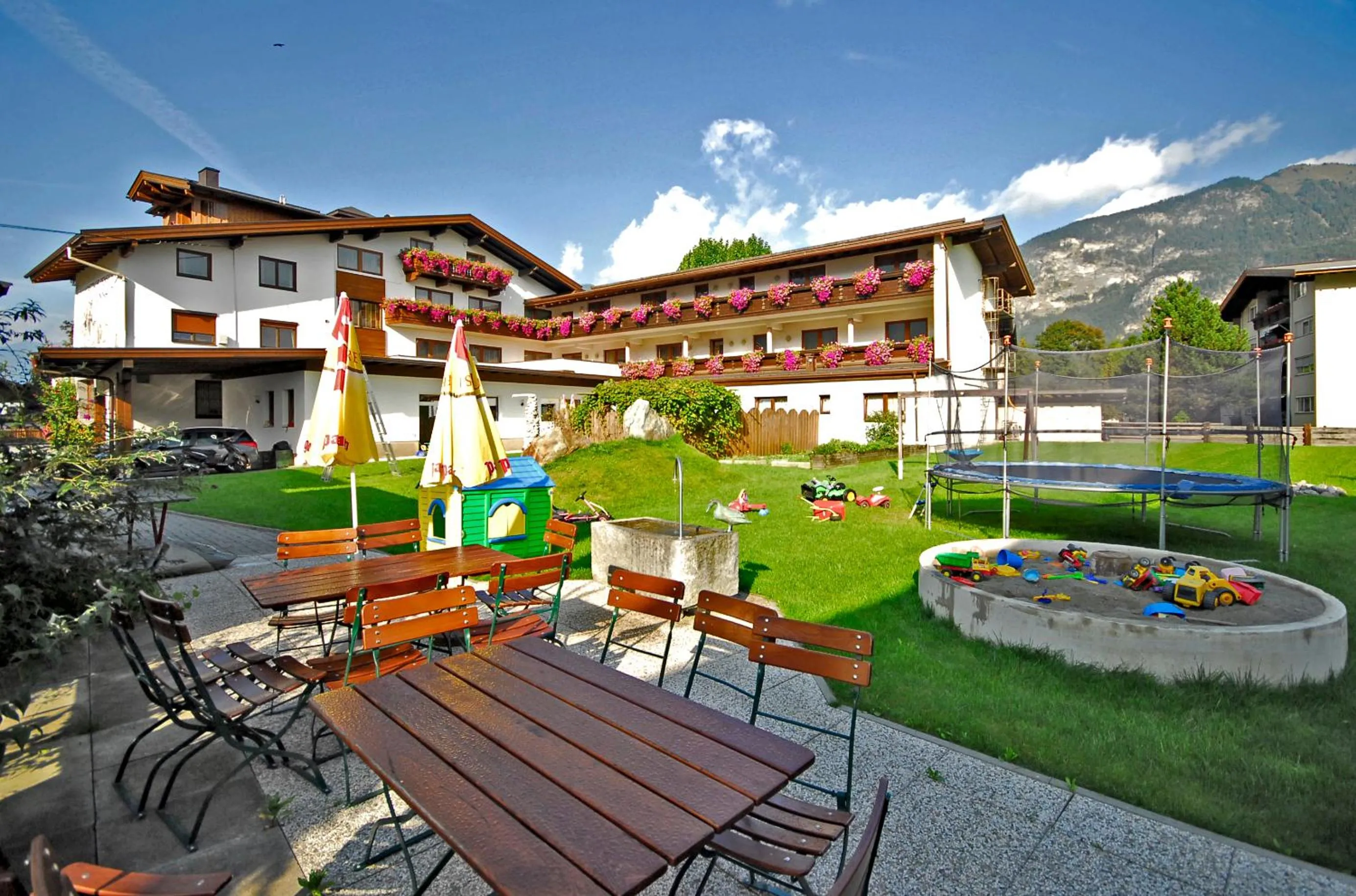 Children play ground in Hotel-Restaurant Sonnhof