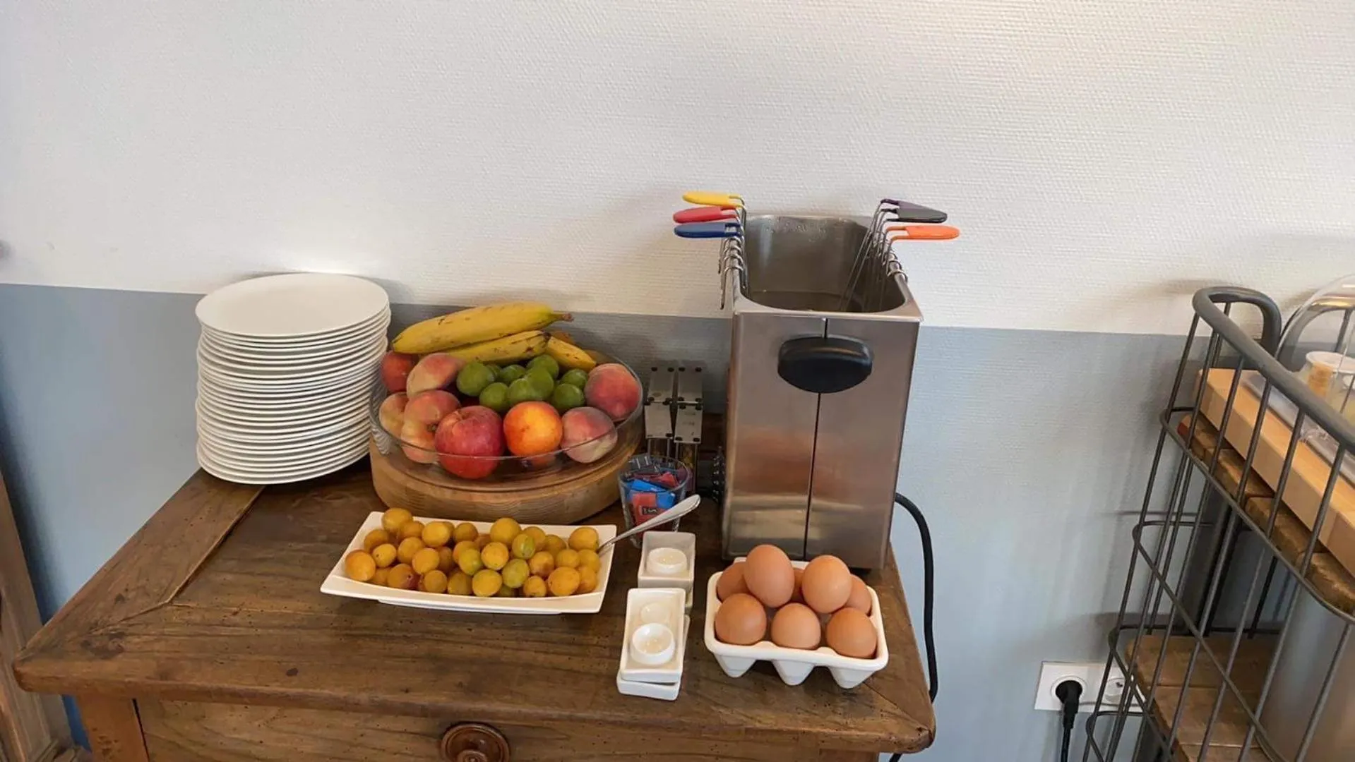 Breakfast in Villa Les Hydrangéas
