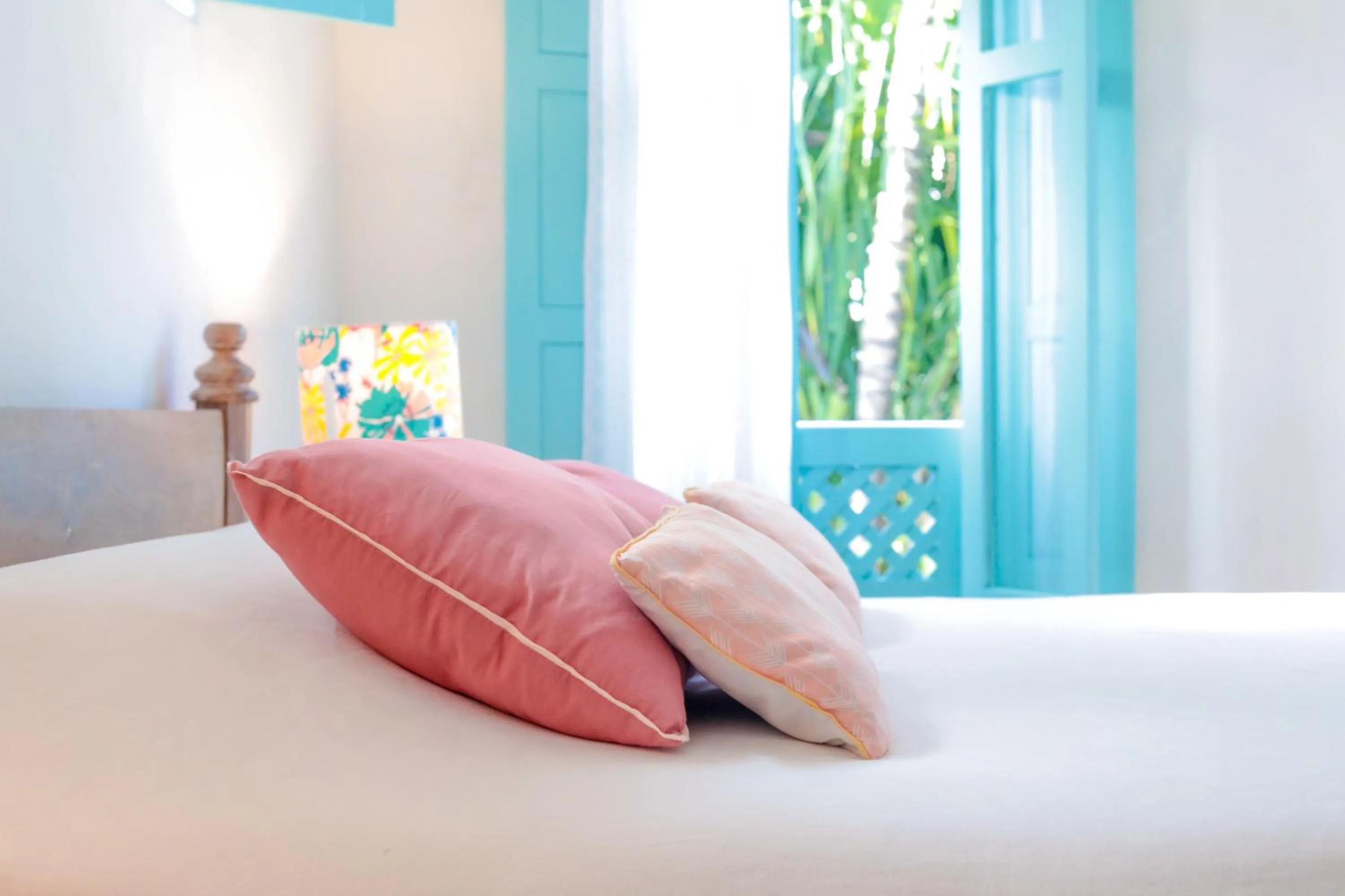 Bed in Pousada Patacho