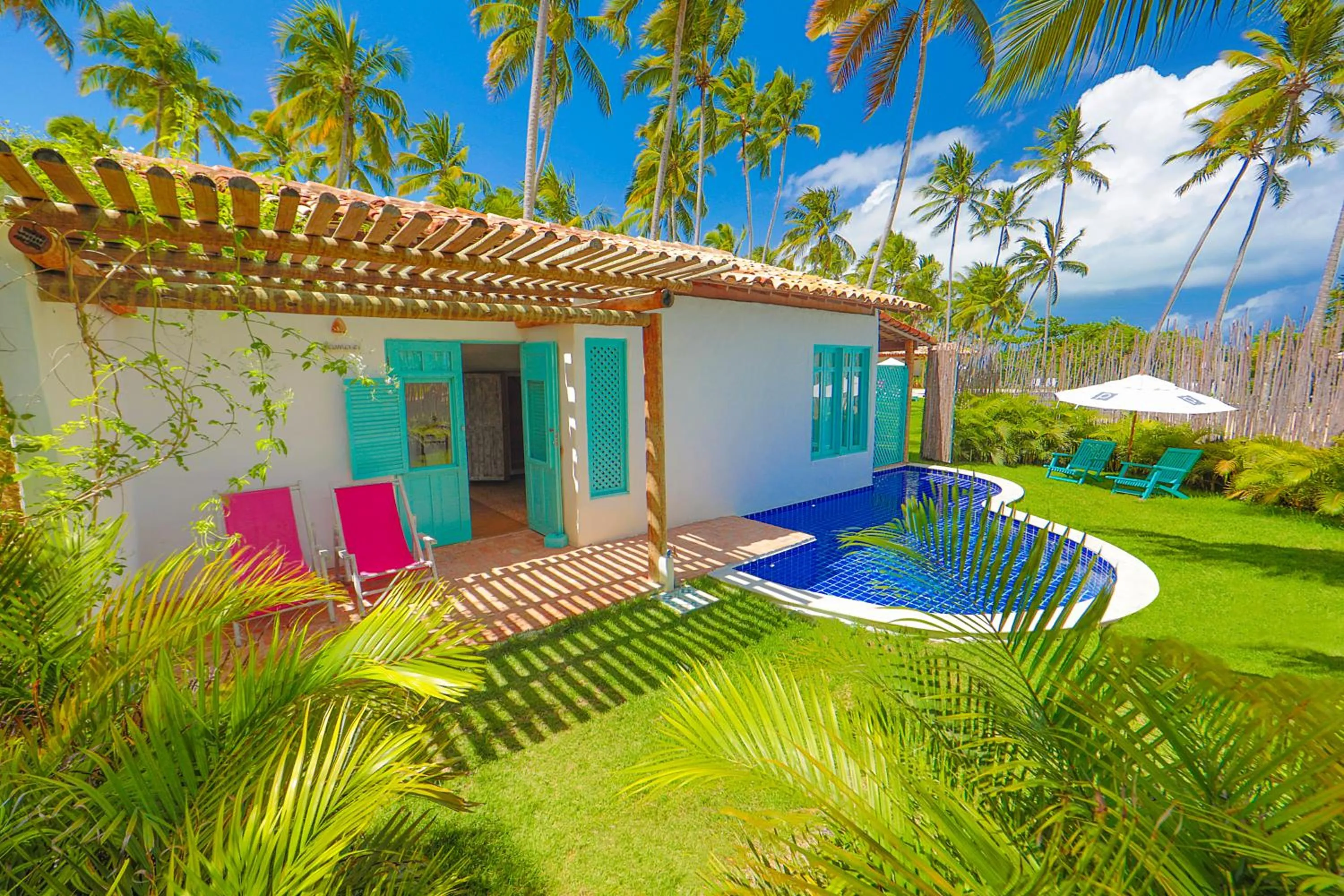 Patio in Pousada Patacho