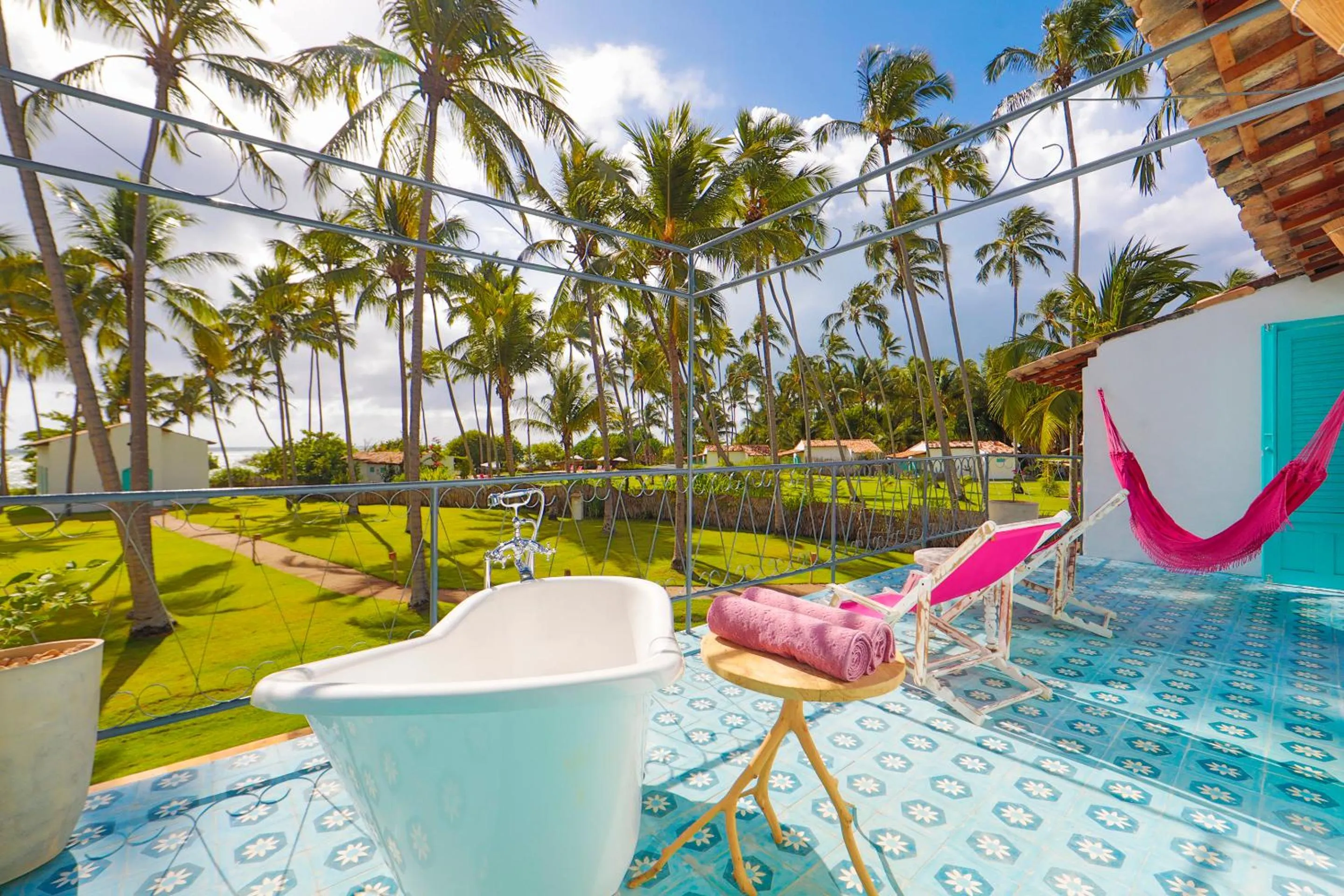 Bathroom in Pousada Patacho