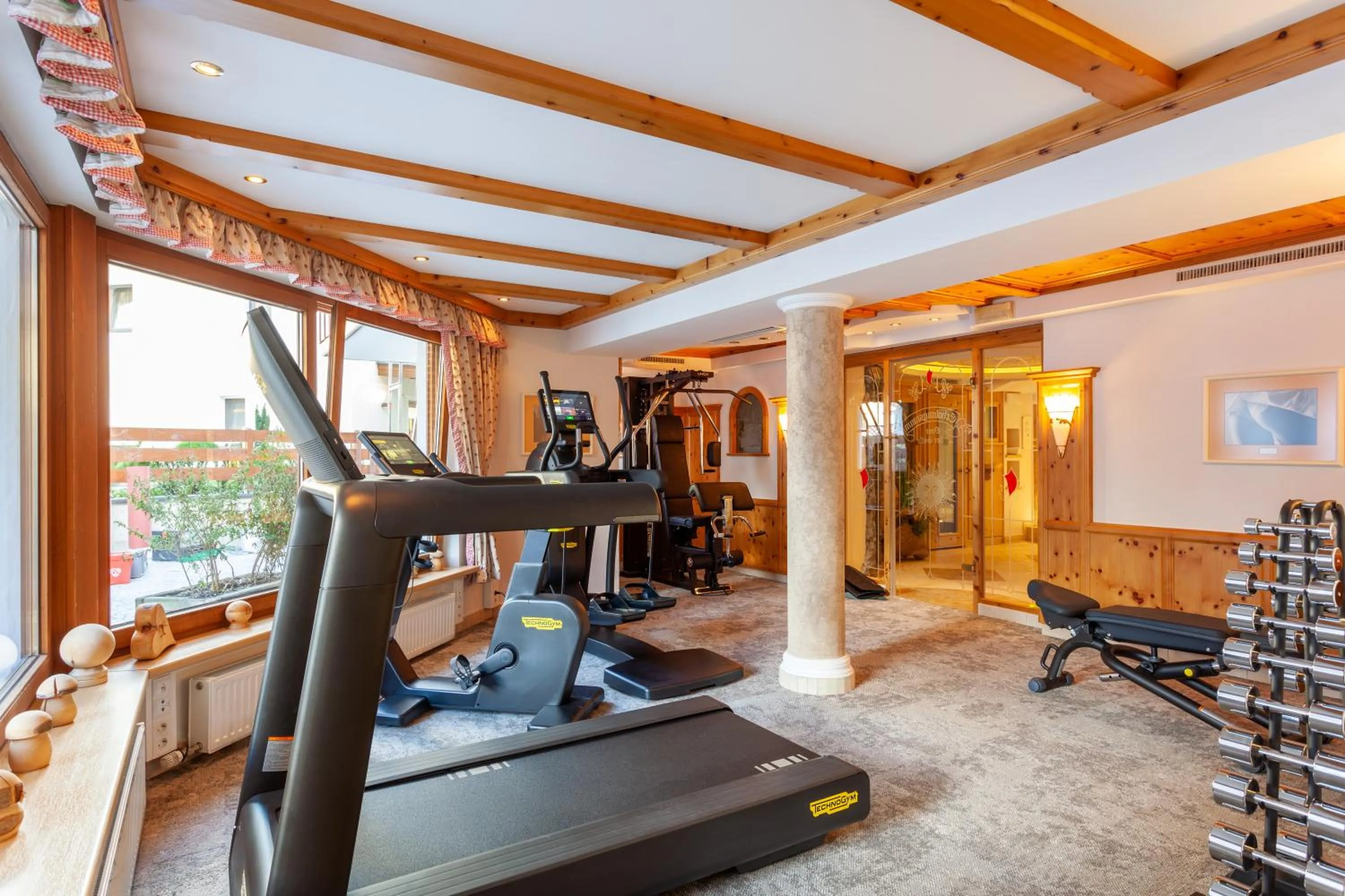 Fitness centre/facilities in Hotel Jäger
