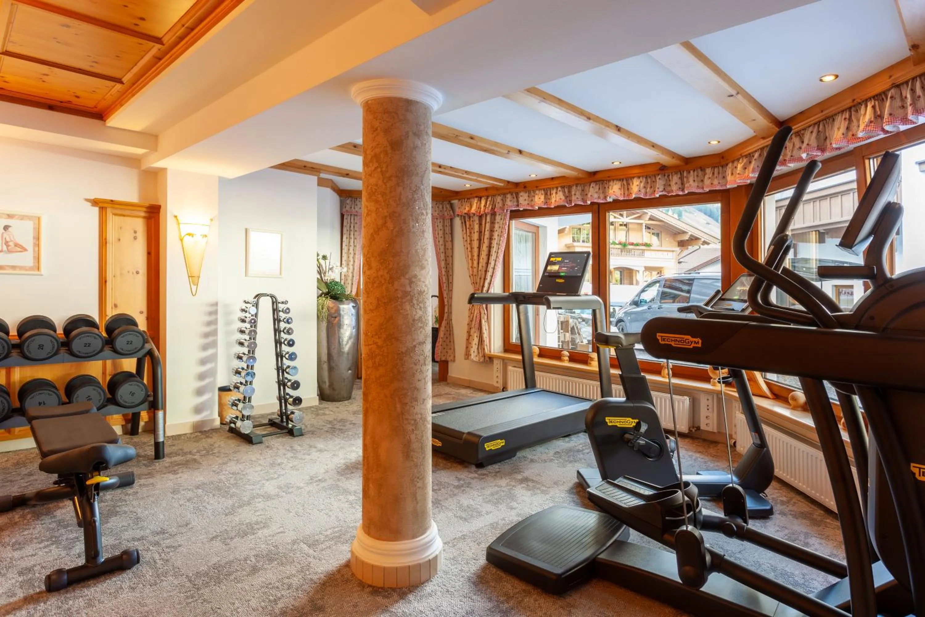 Fitness centre/facilities in Hotel Jäger