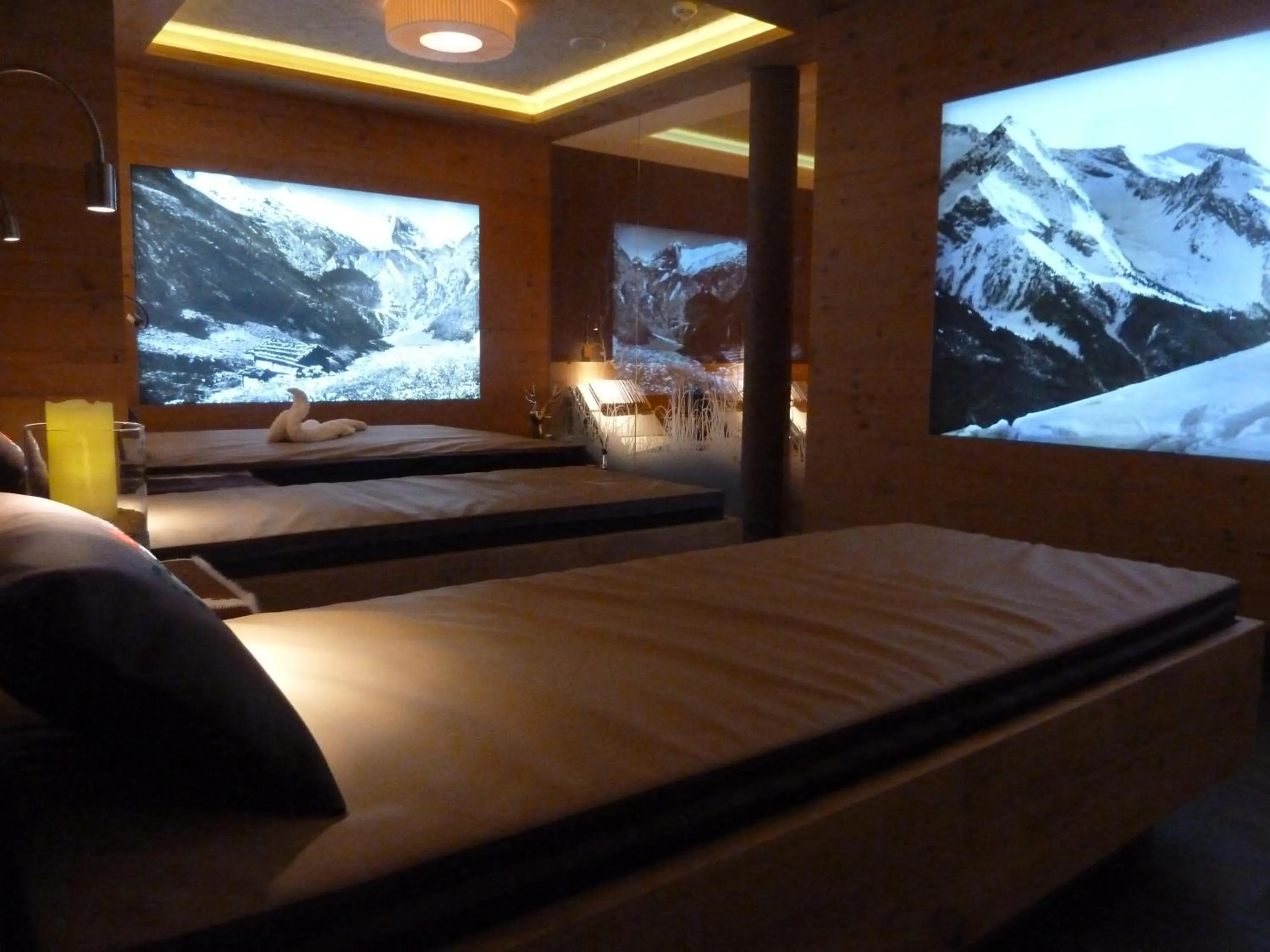 Sauna, Bed in Hotel Jäger