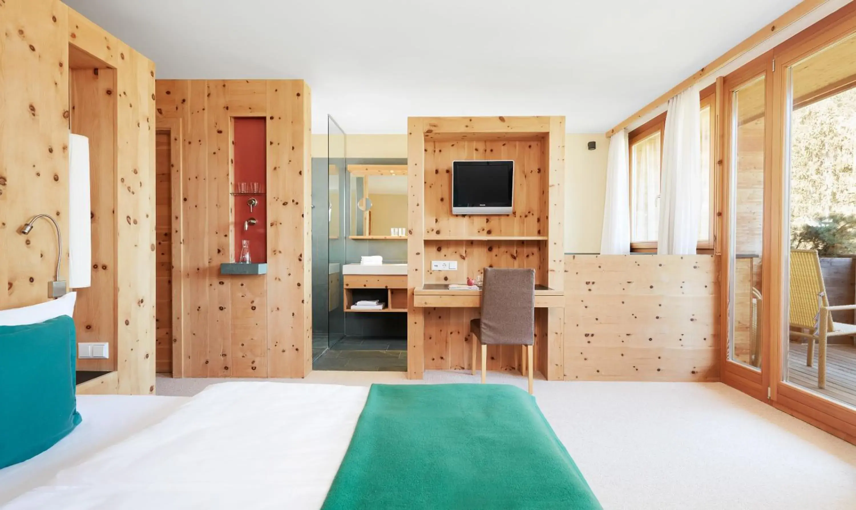 Double Room with Balcony and Mountain View in Arosea Life Balance Hotel Double Room with Balcony and Mountain View in Arosea Life Balance Hotel