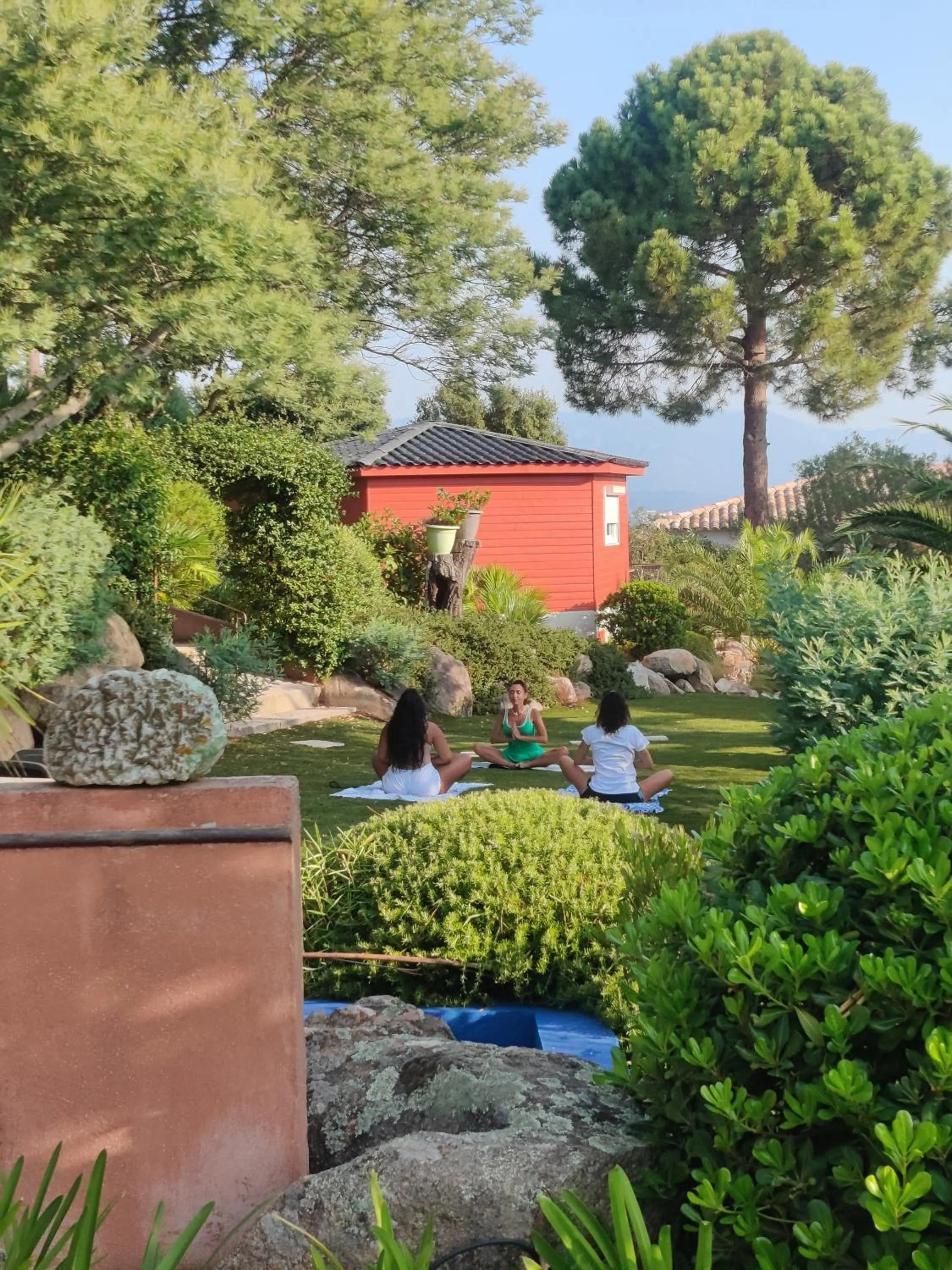 Garden in Le Roc E Fiori Hotel - Teritoria