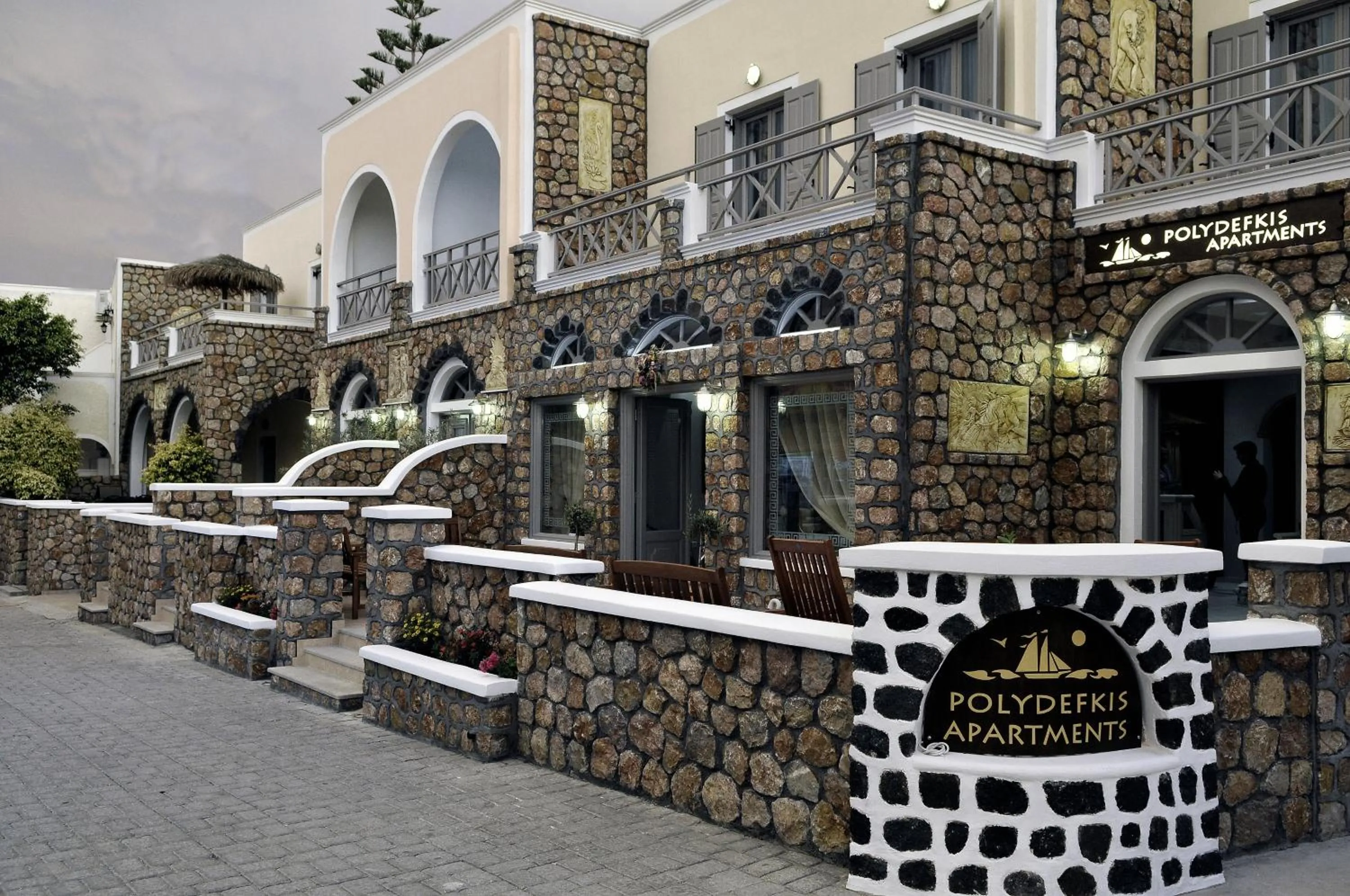 Property building in Polydefkis Hotel
