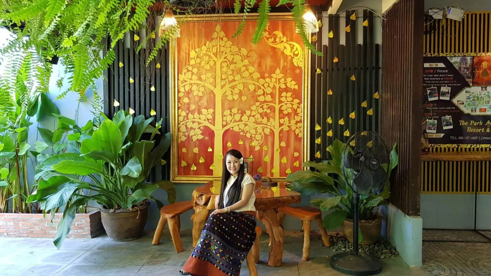 Patio in The Park Ayutthaya Resort And Spa