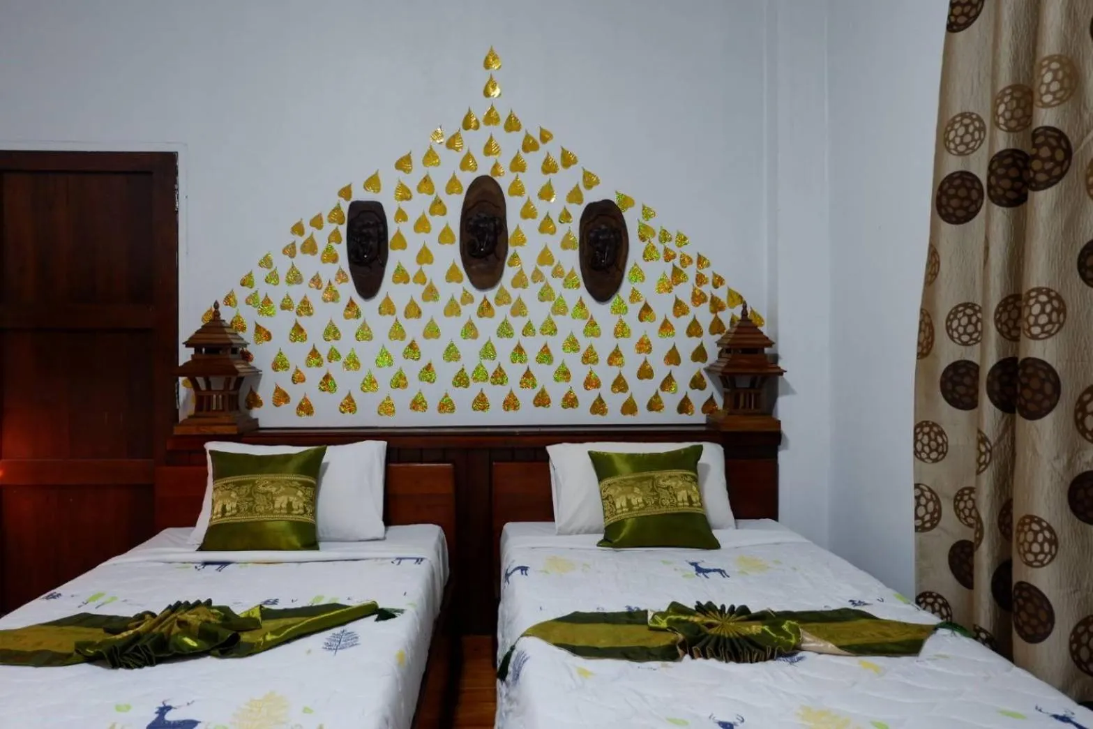 Bed in The Park Ayutthaya Resort And Spa