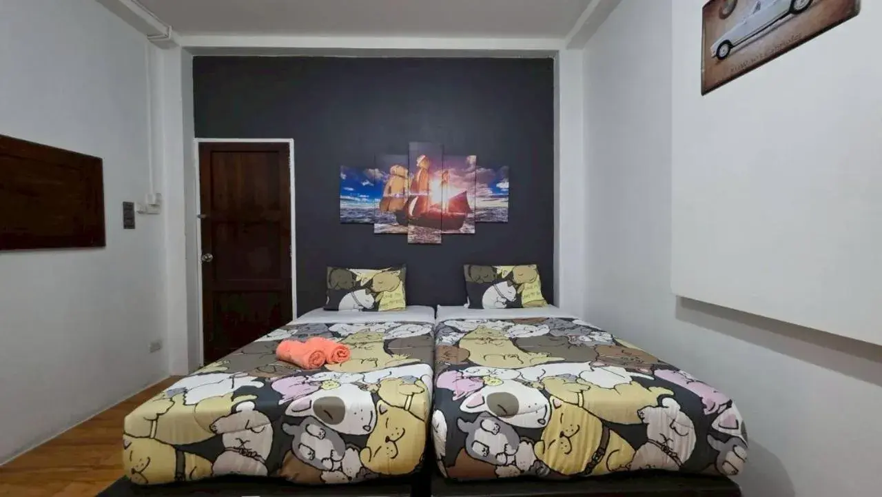 Twin bed in The Park Ayutthaya Resort And Spa Twin bed in The Park Ayutthaya Resort And Spa