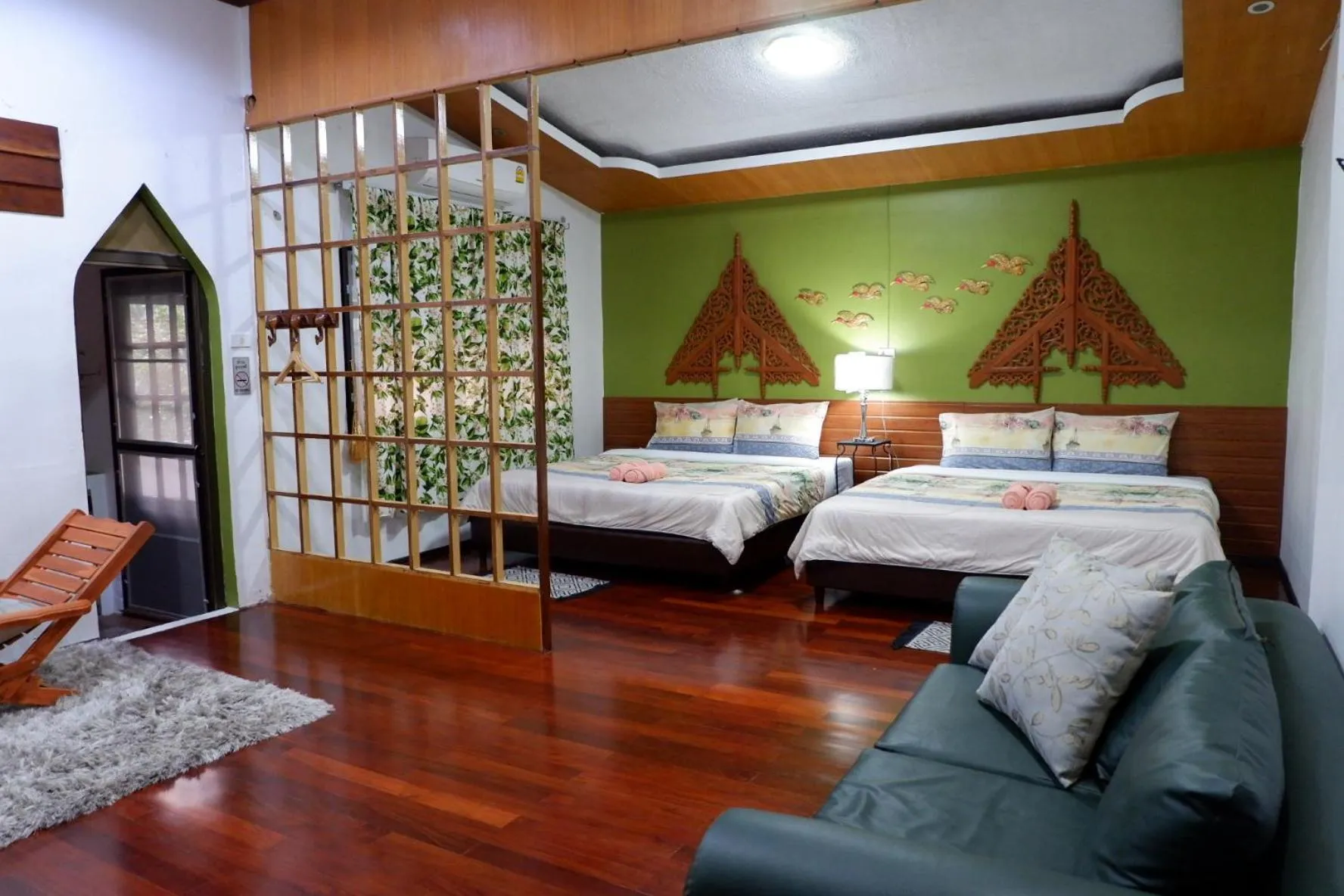 Bed in The Park Ayutthaya Resort And Spa