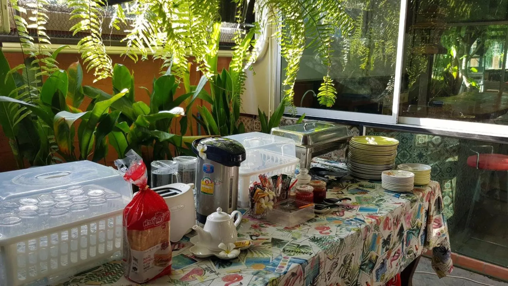 Buffet breakfast in The Park Ayutthaya Resort And Spa