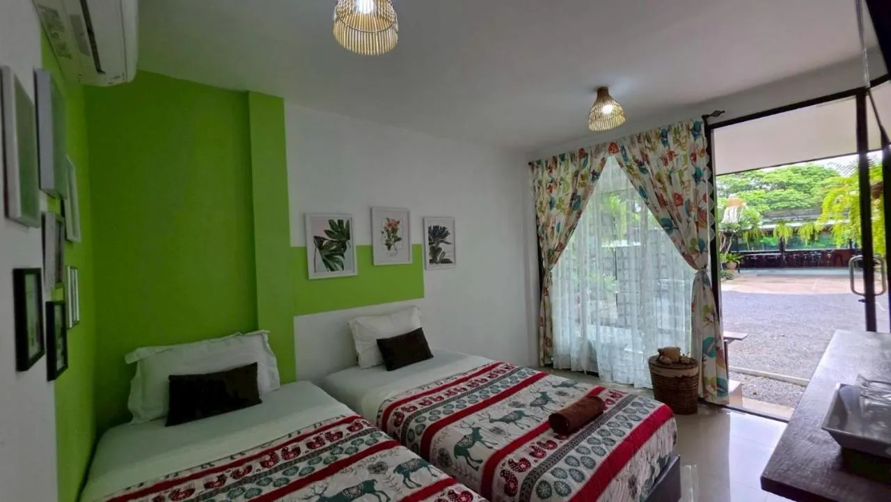 Bed in The Park Ayutthaya Resort And Spa