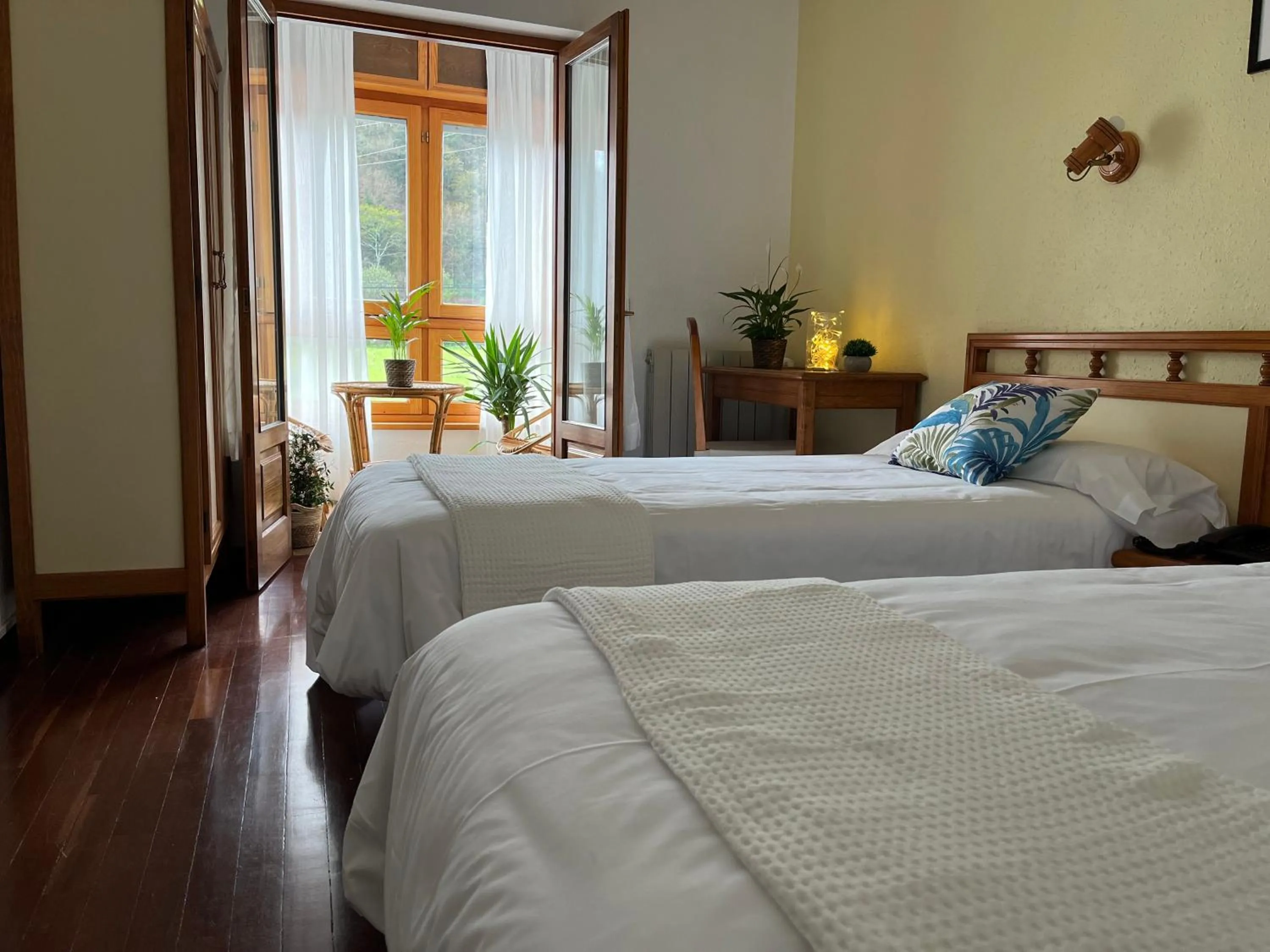 Bed in Hotel Capitán