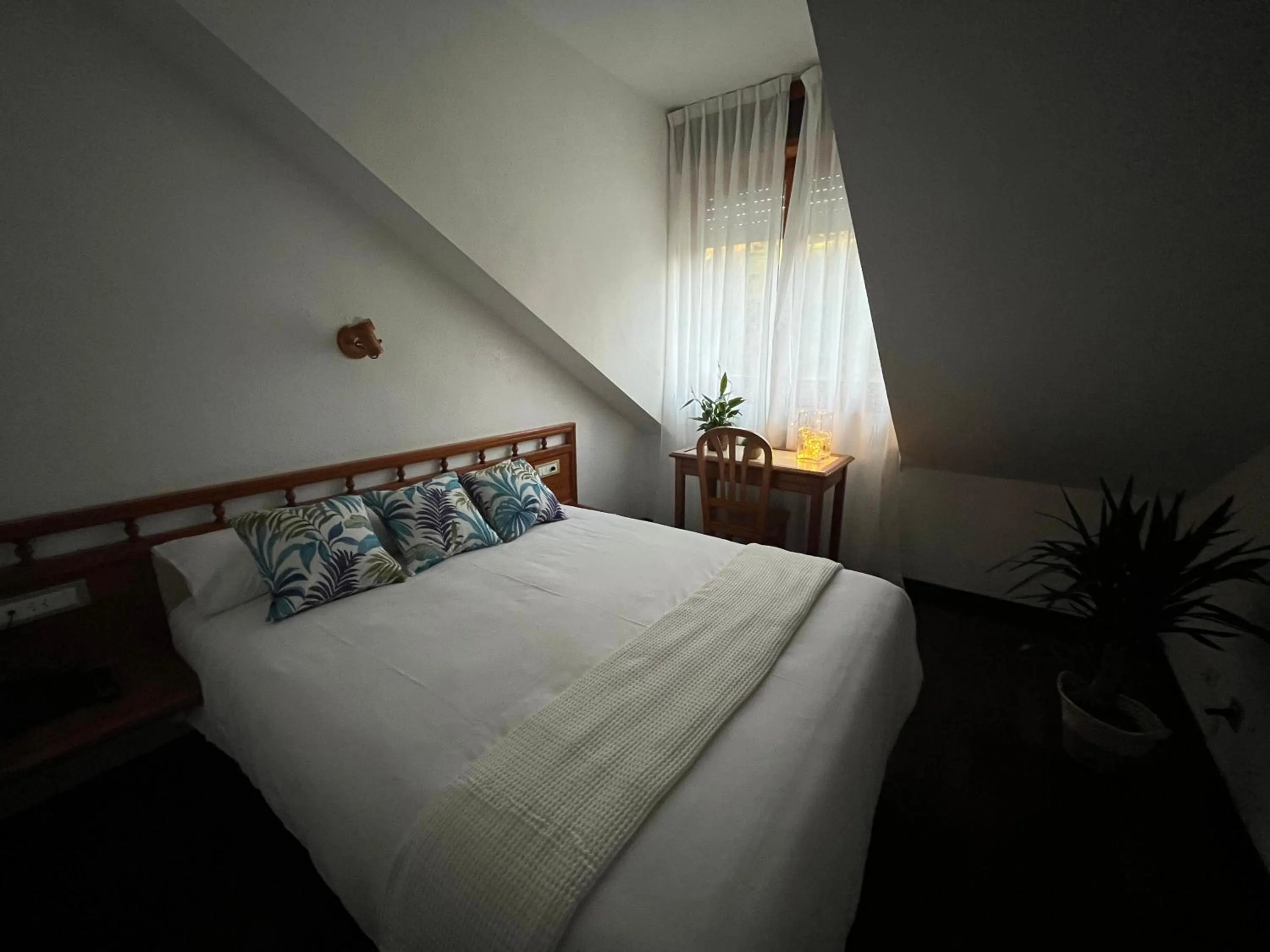 Bed in Hotel Capitán