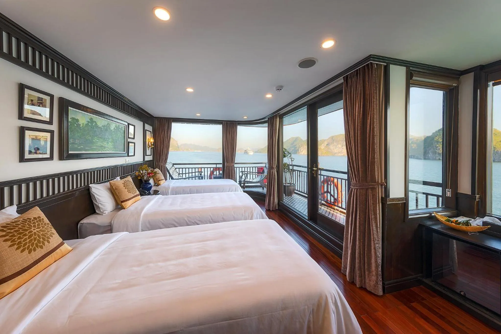 Bed in Sena Cruises - Wonder On Lan Ha Bay