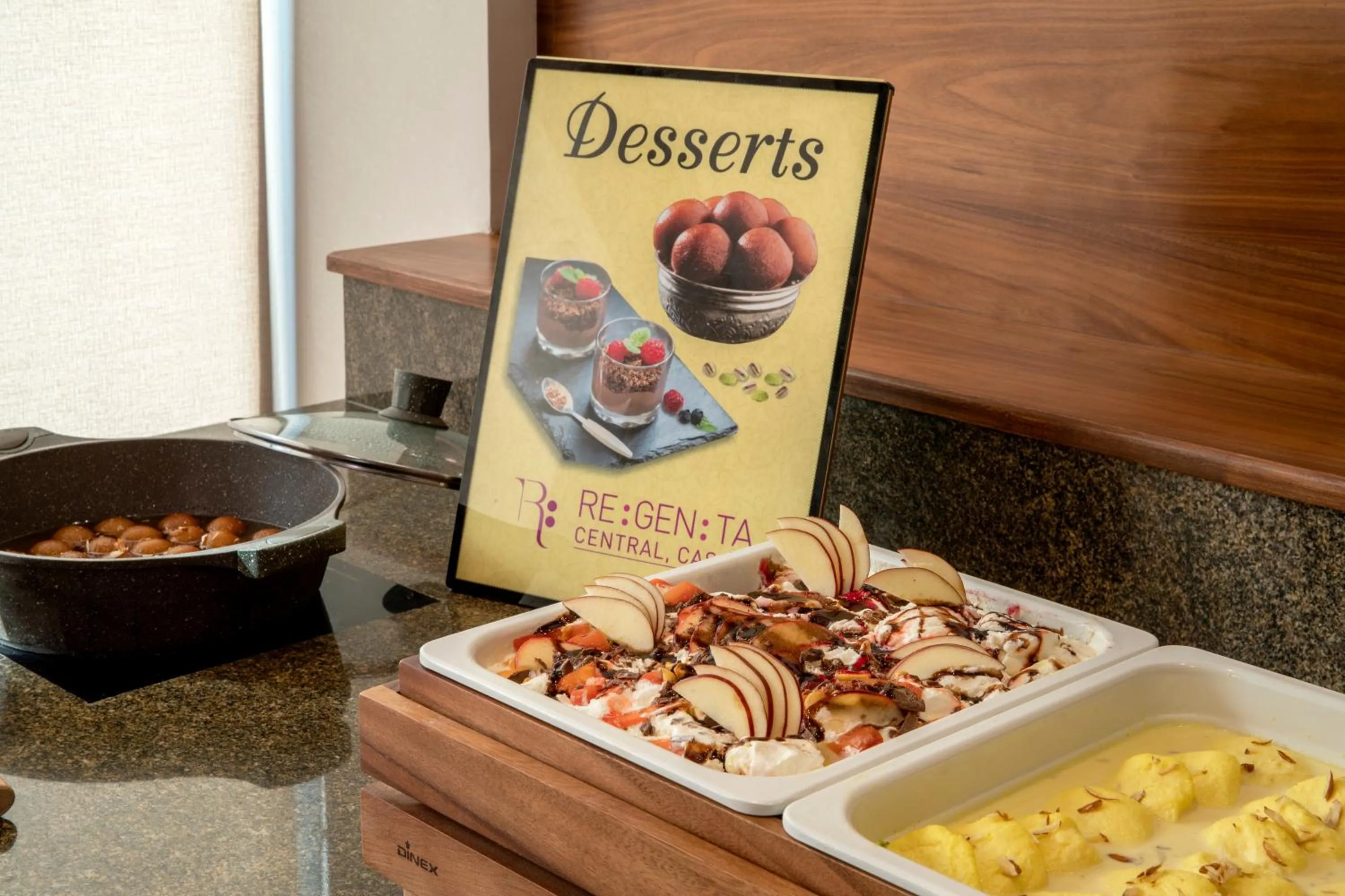 Food and drinks in Regenta Central Cassia Zirakpur Chandigarh