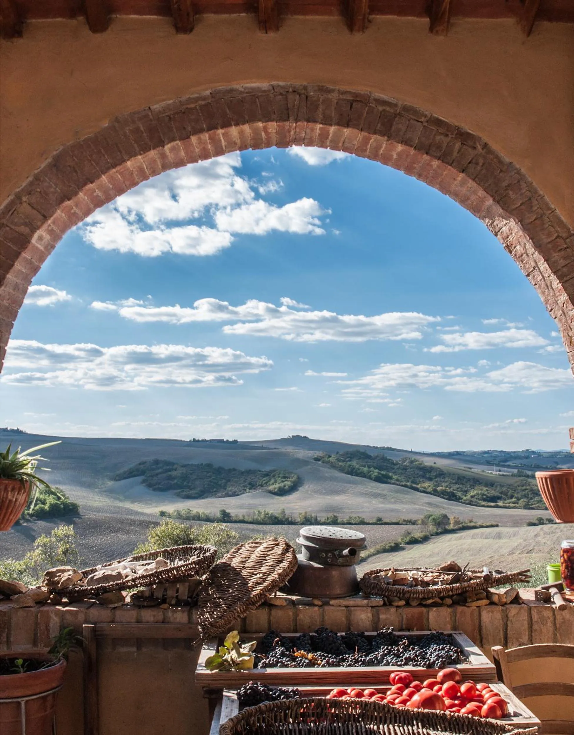 View (from property/room) in Podere Spedalone