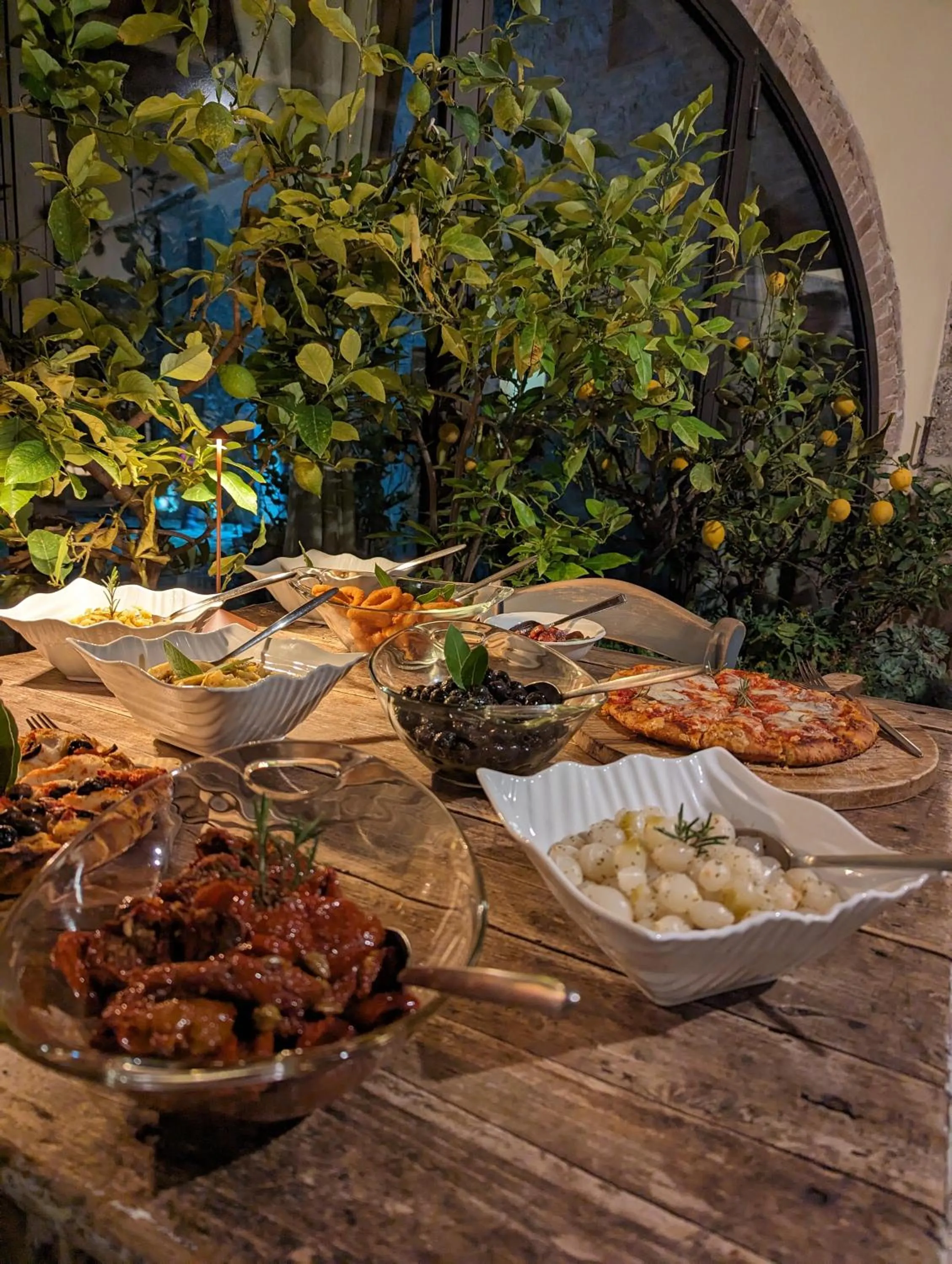 Food and drinks in Podere Spedalone