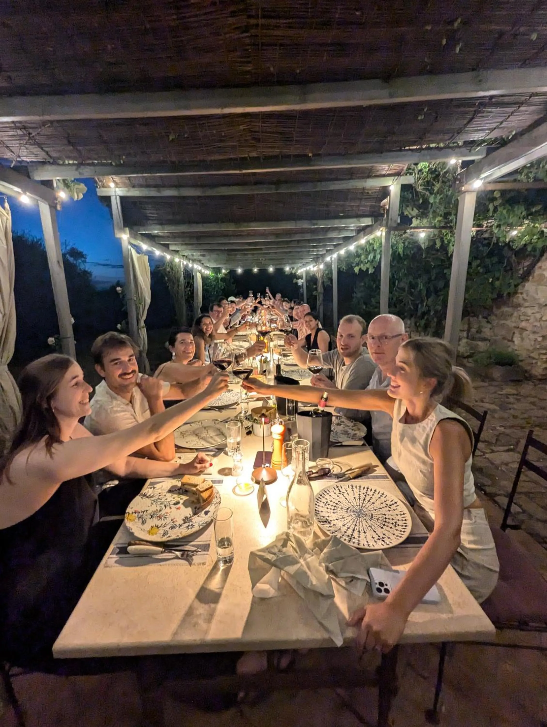 Dinner in Podere Spedalone