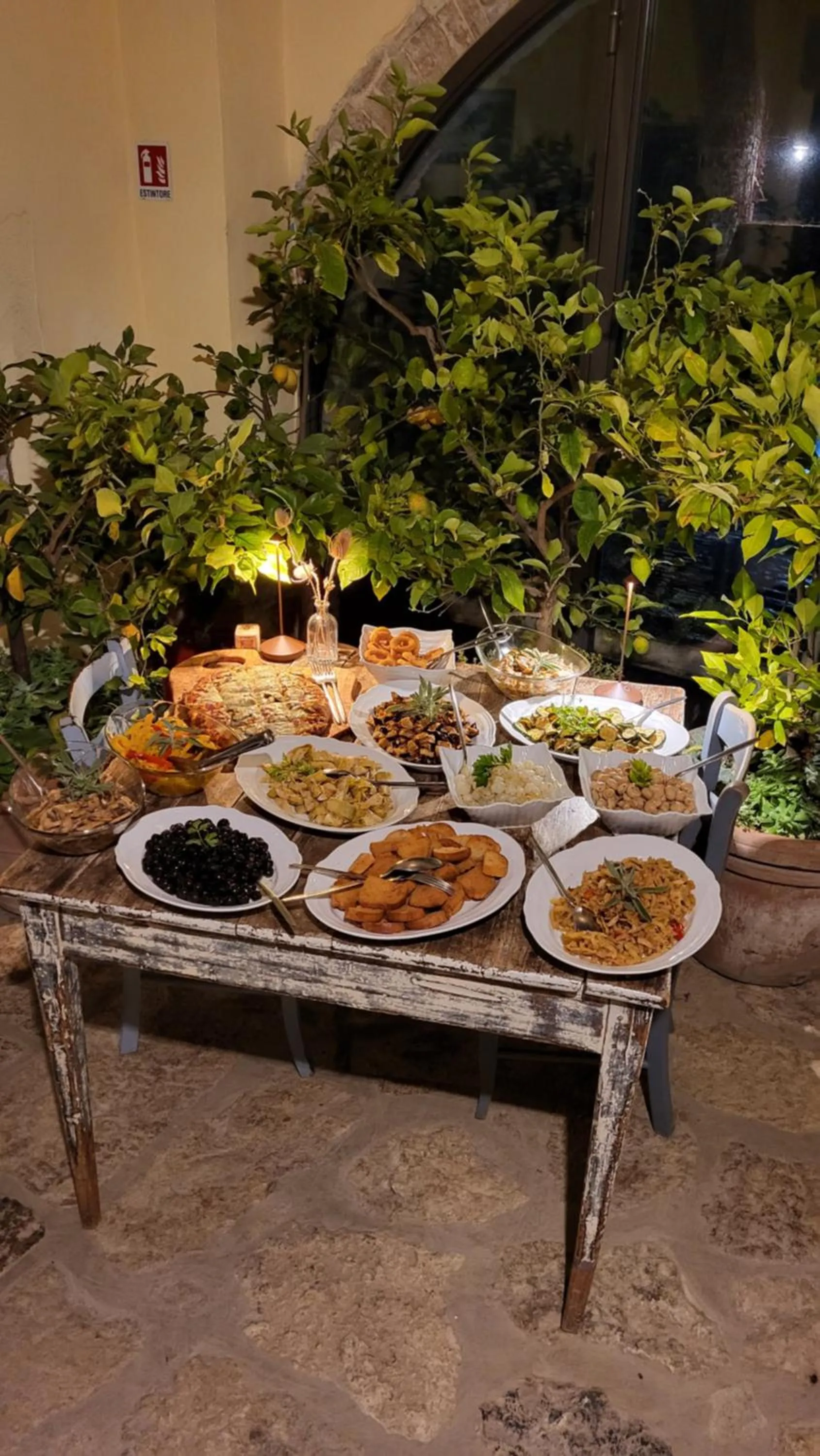 Food in Podere Spedalone