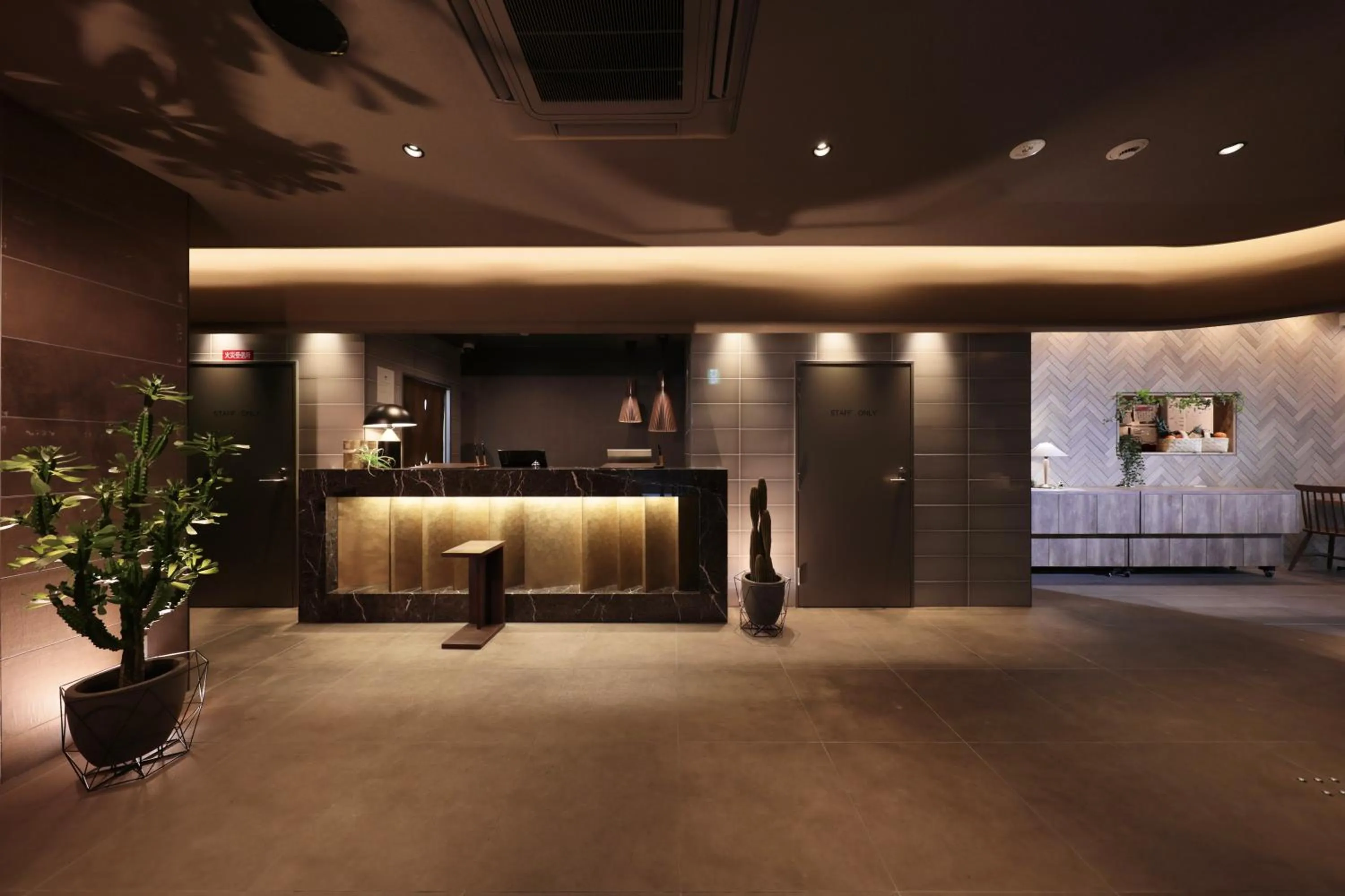 Lobby or reception in Doutonbori Crystal Hotel IV