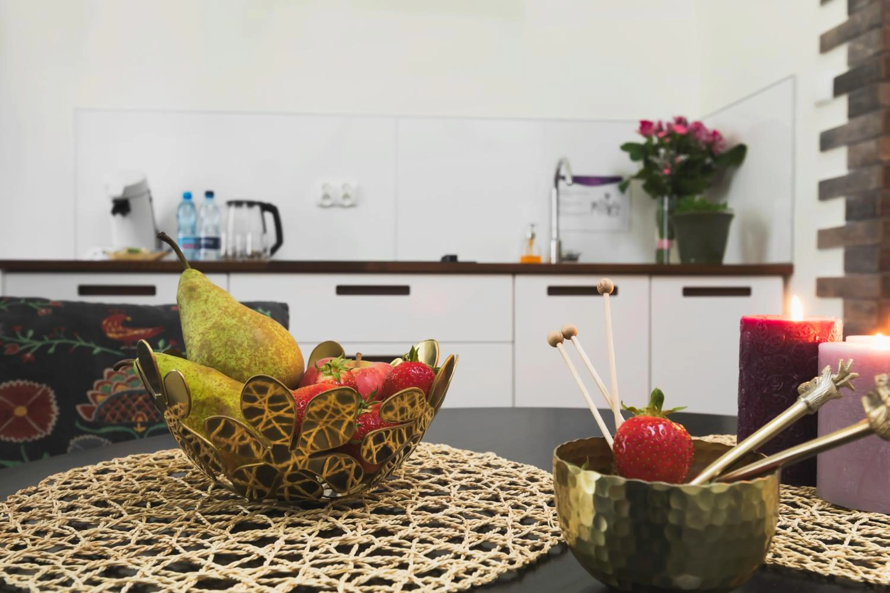 Kitchen or kitchenette in Platinum Suites