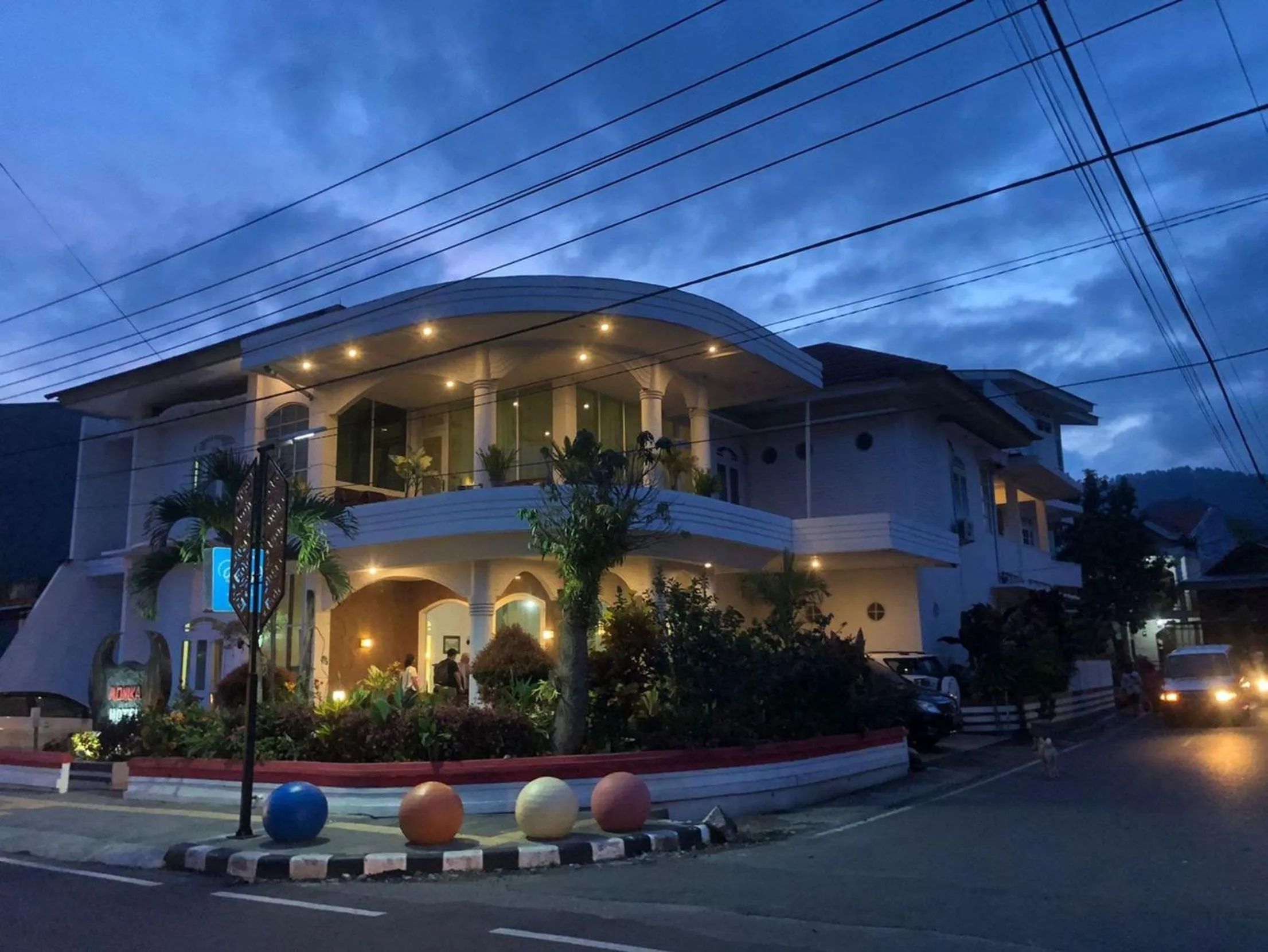 Property building in Hotel Monika