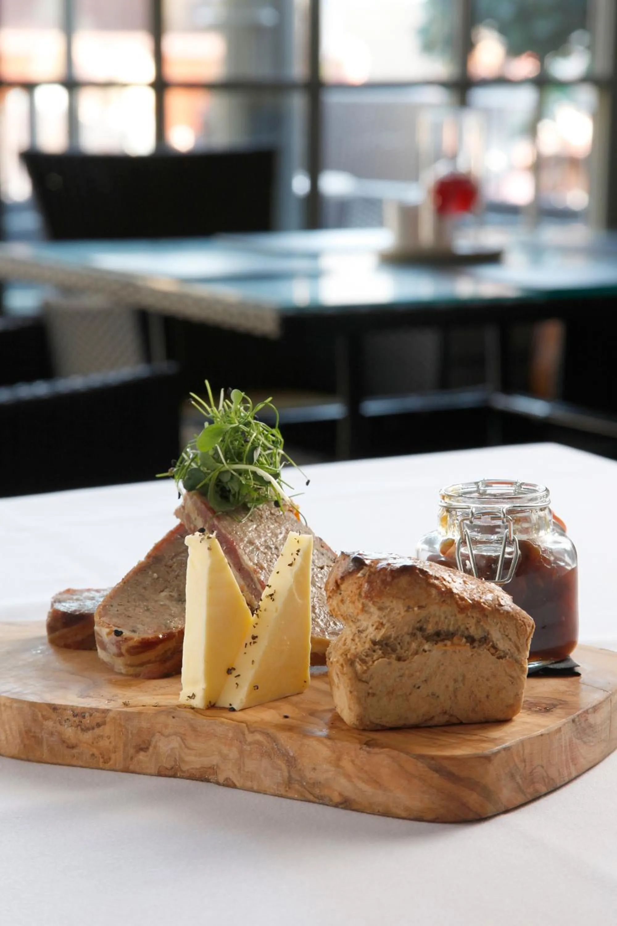 Food close-up in The Peacock