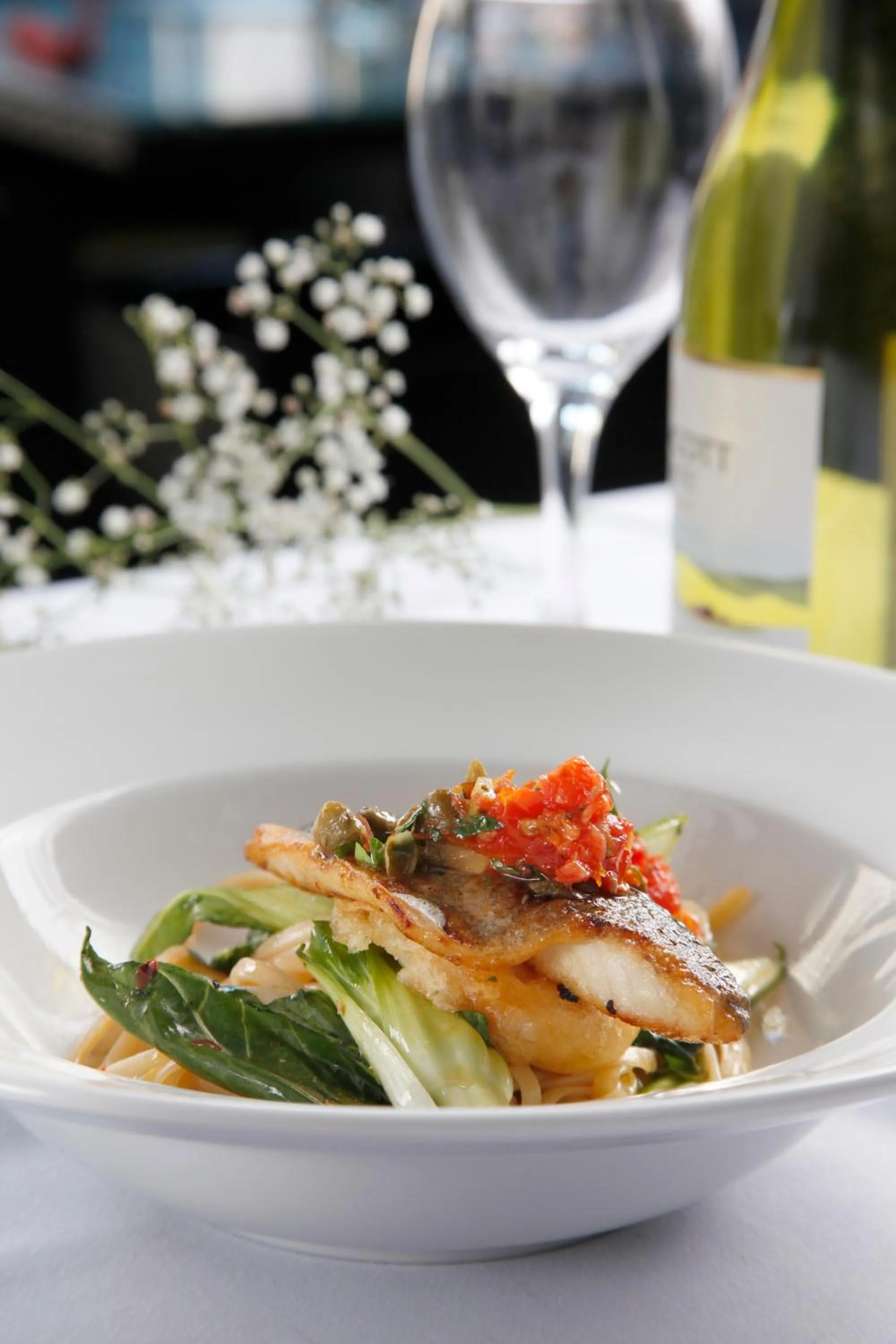 Food close-up in The Peacock