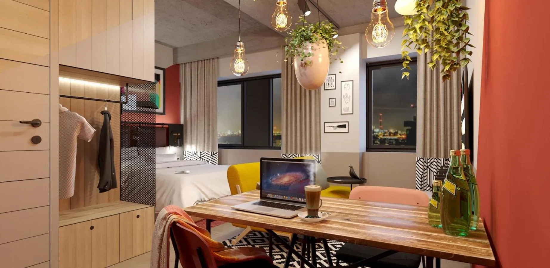 Living room in Via Suites