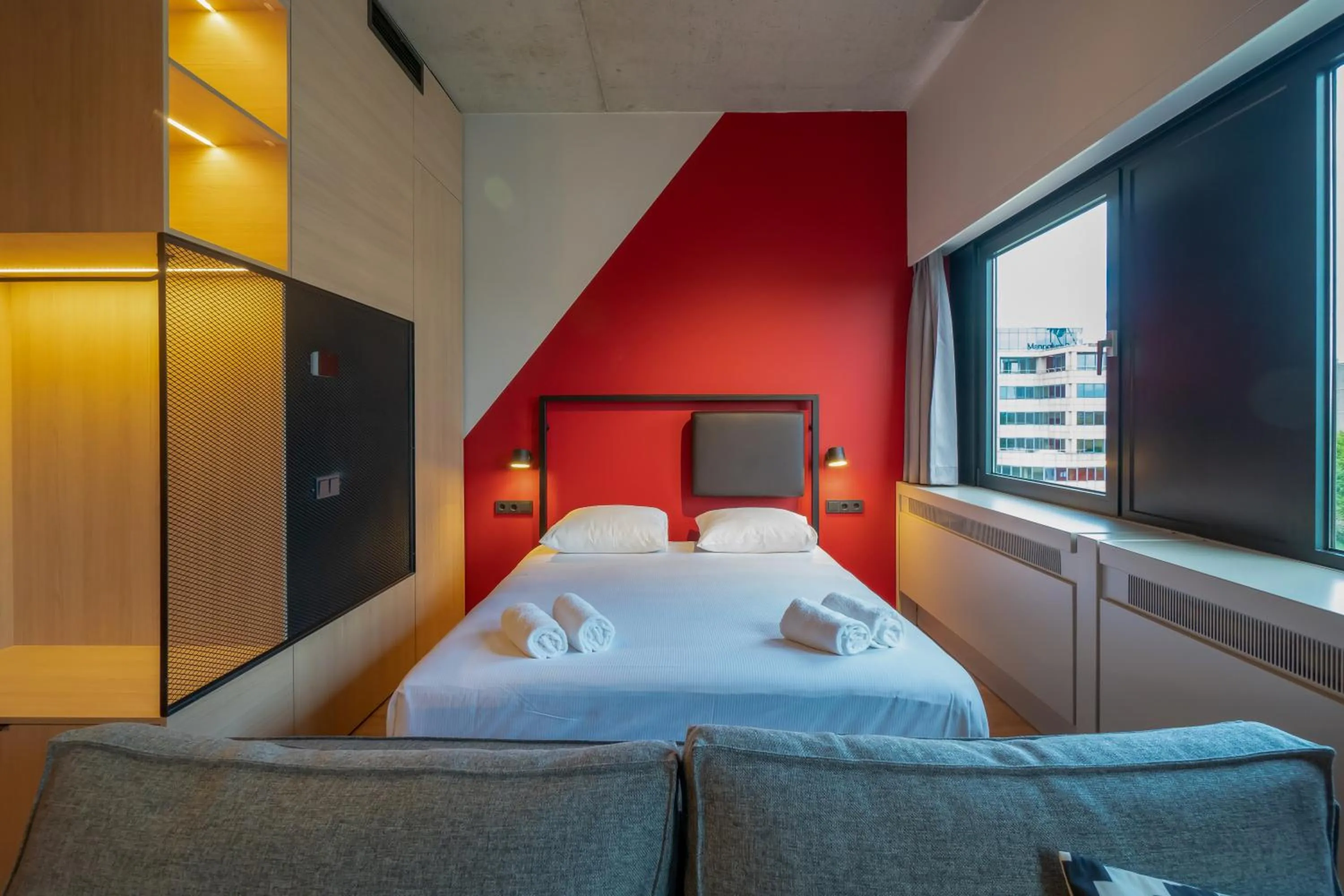 Bed in Via Suites