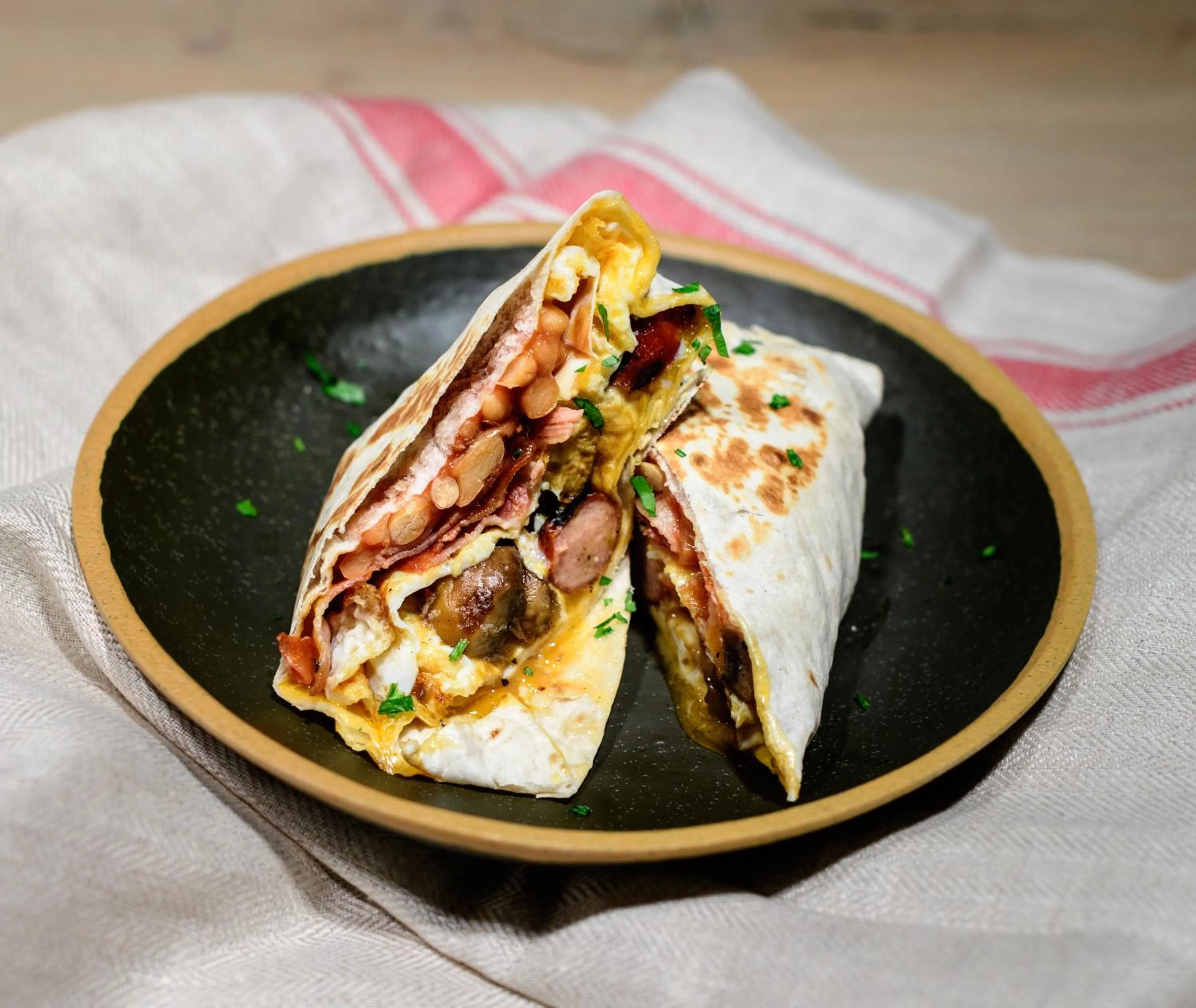 Food close-up in Via Suites