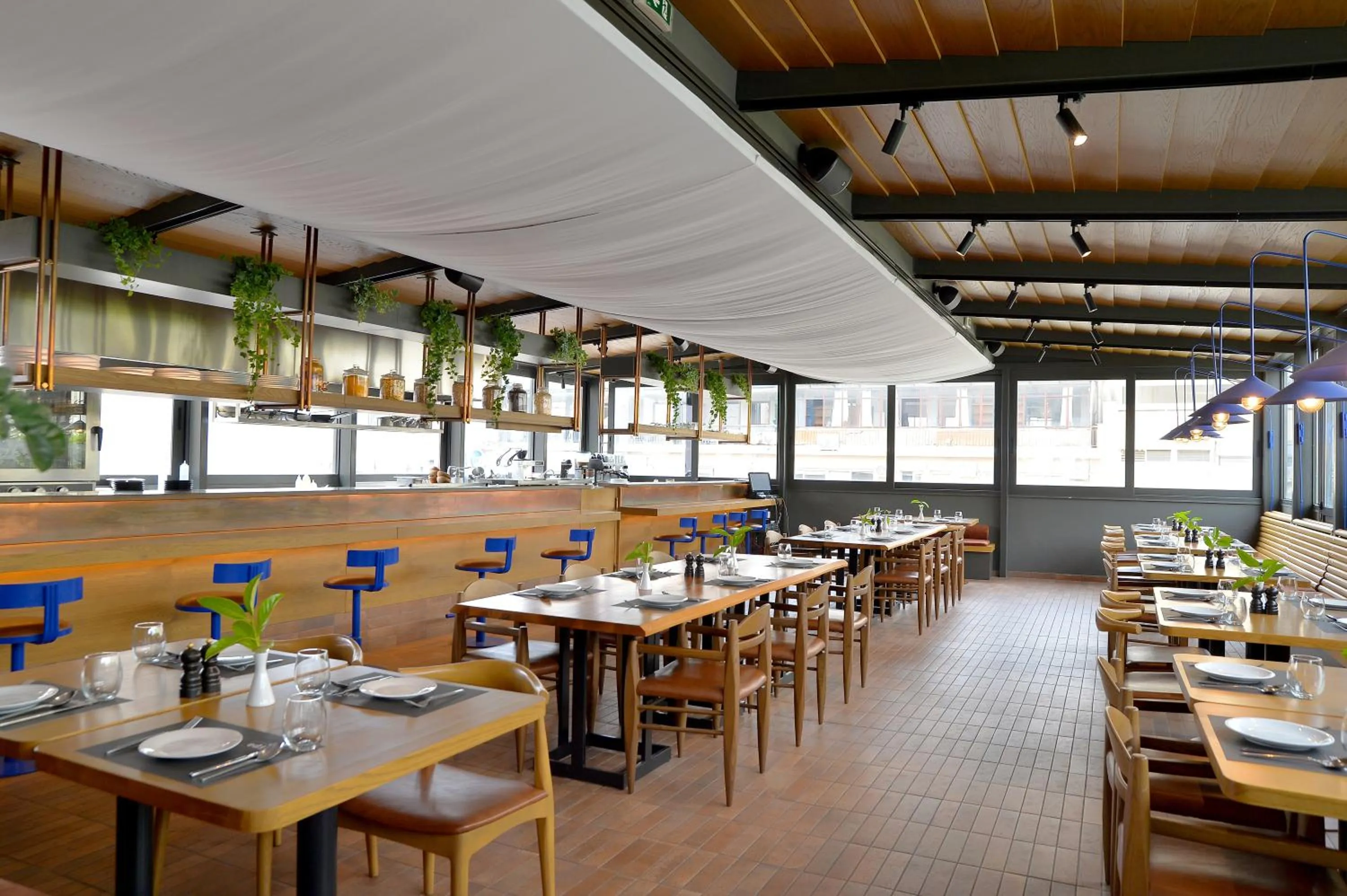 Restaurant/places to eat in The Editor Hotel Athens