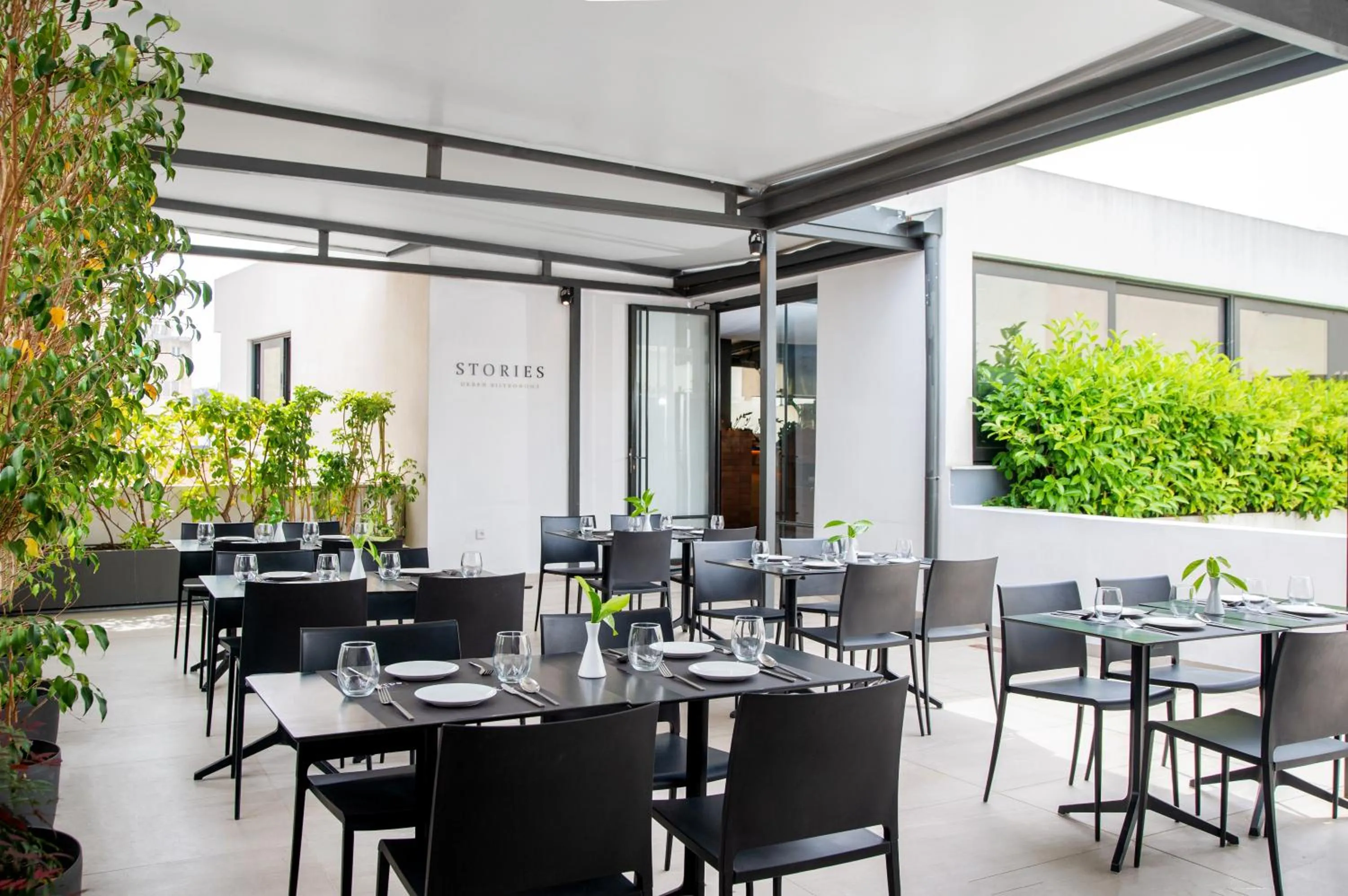 Restaurant/places to eat in The Editor Hotel Athens