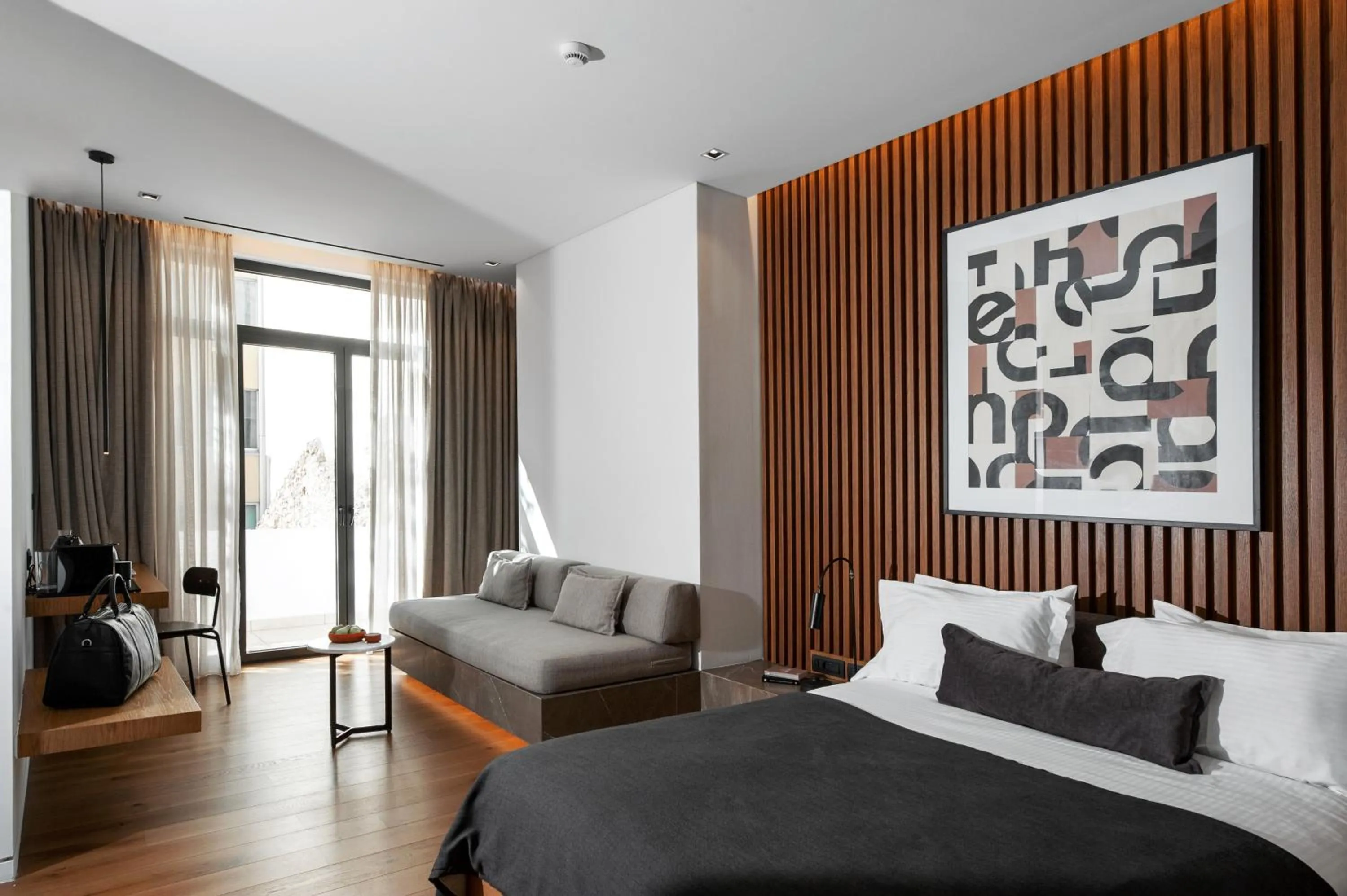 Photo of the whole room, Bed in The Editor Hotel Athens