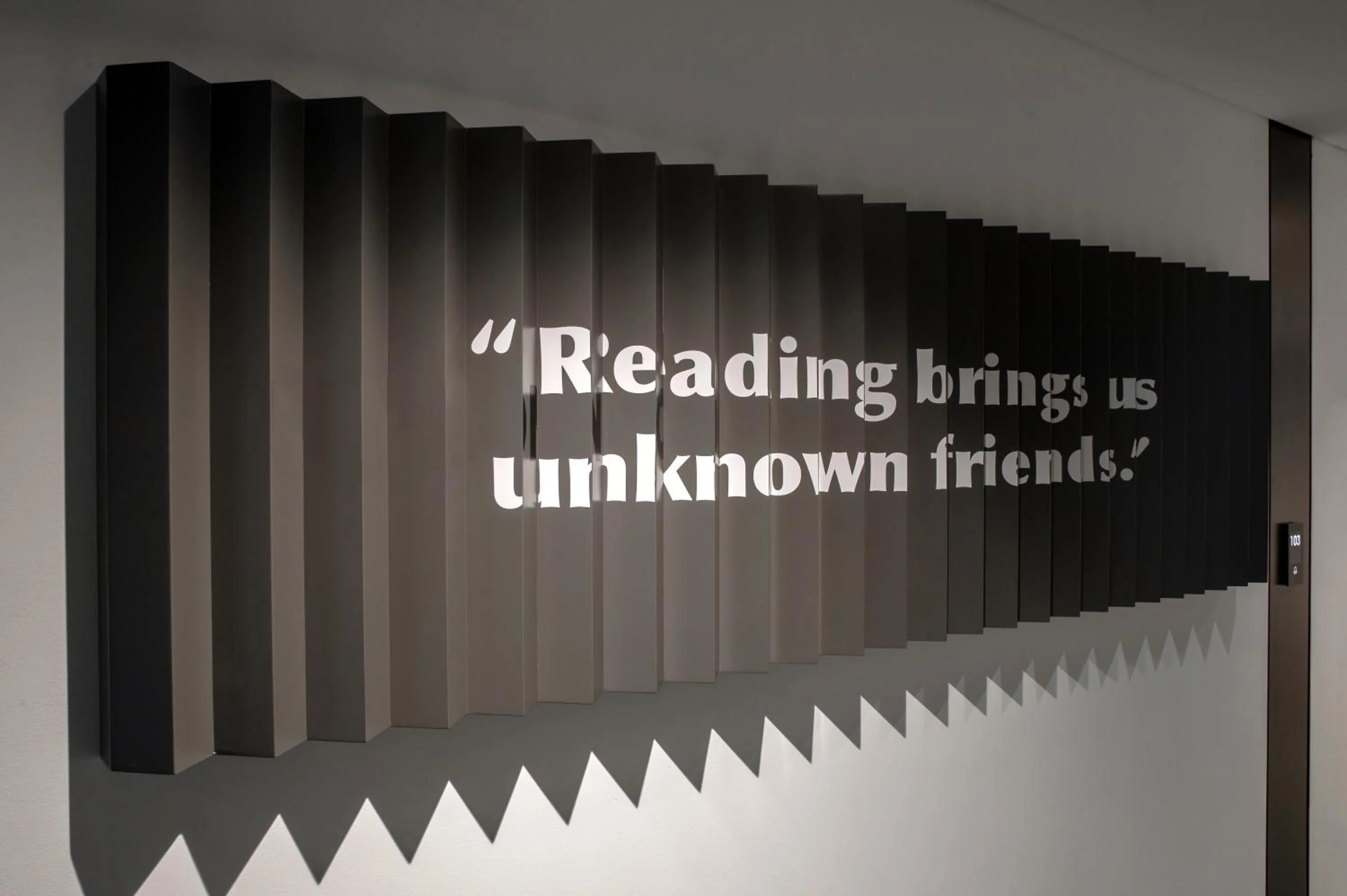 Decorative detail in The Editor Hotel Athens