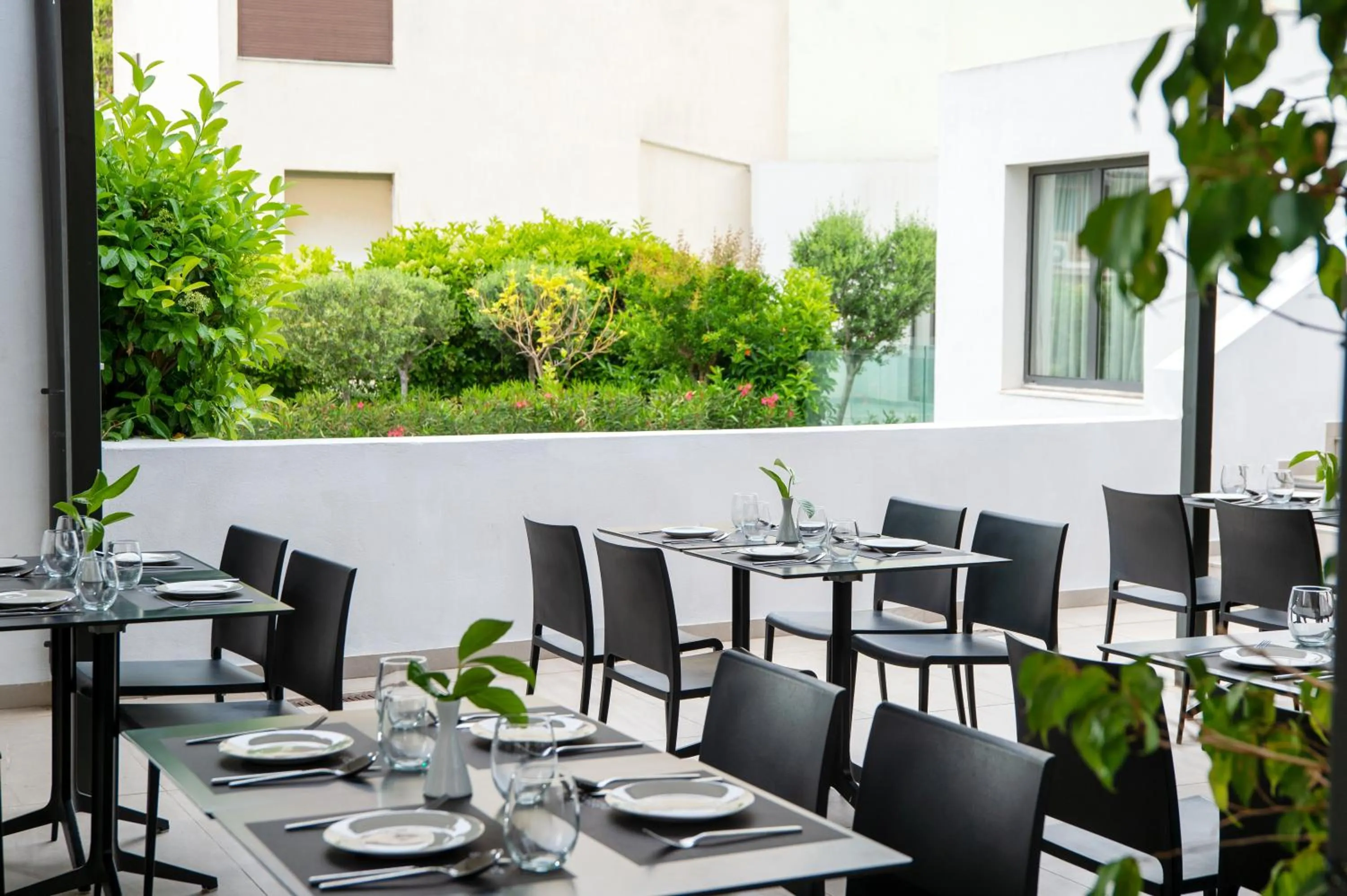 Patio in The Editor Hotel Athens