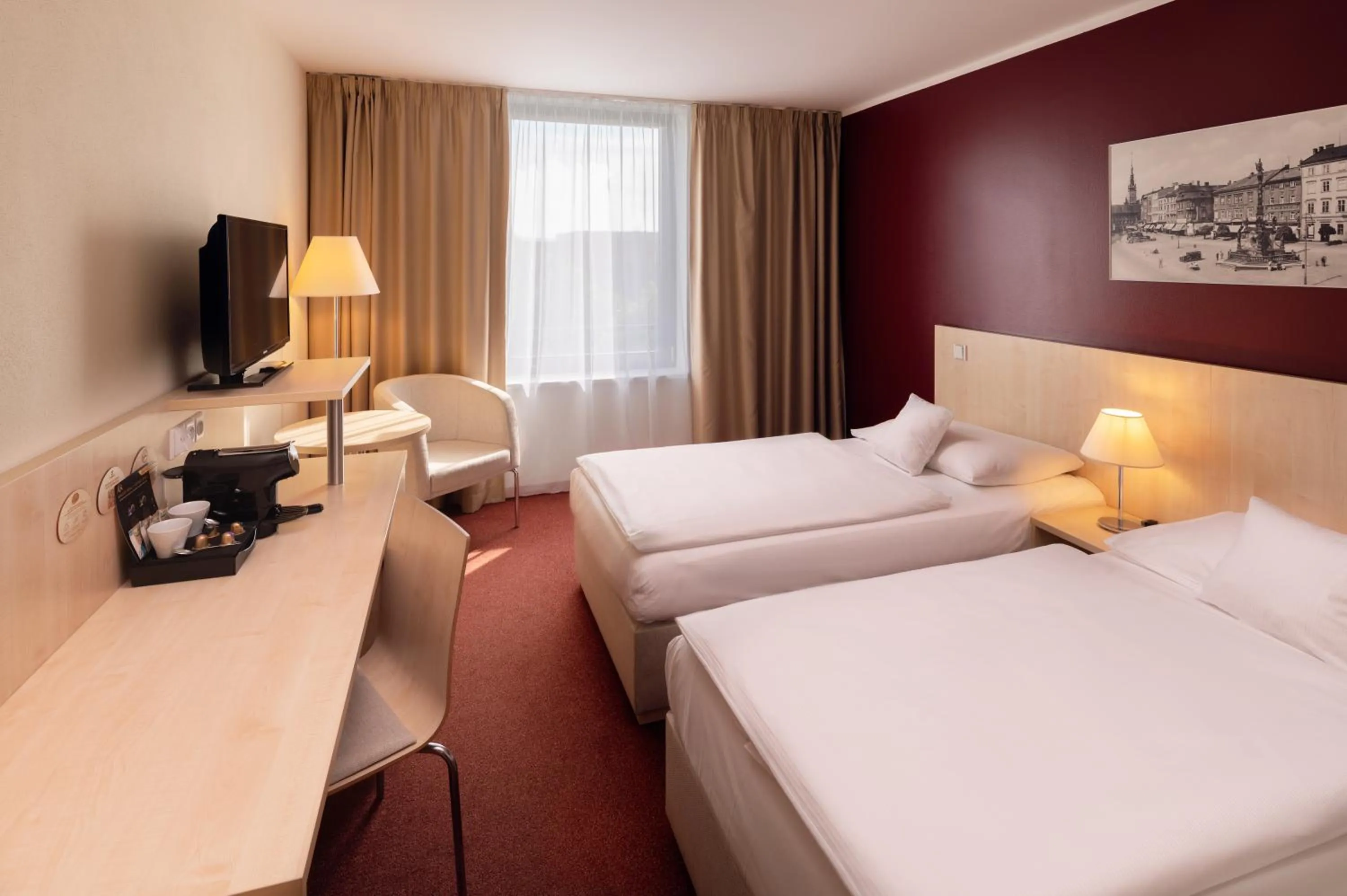 Bed in Clarion Congress Hotel Olomouc