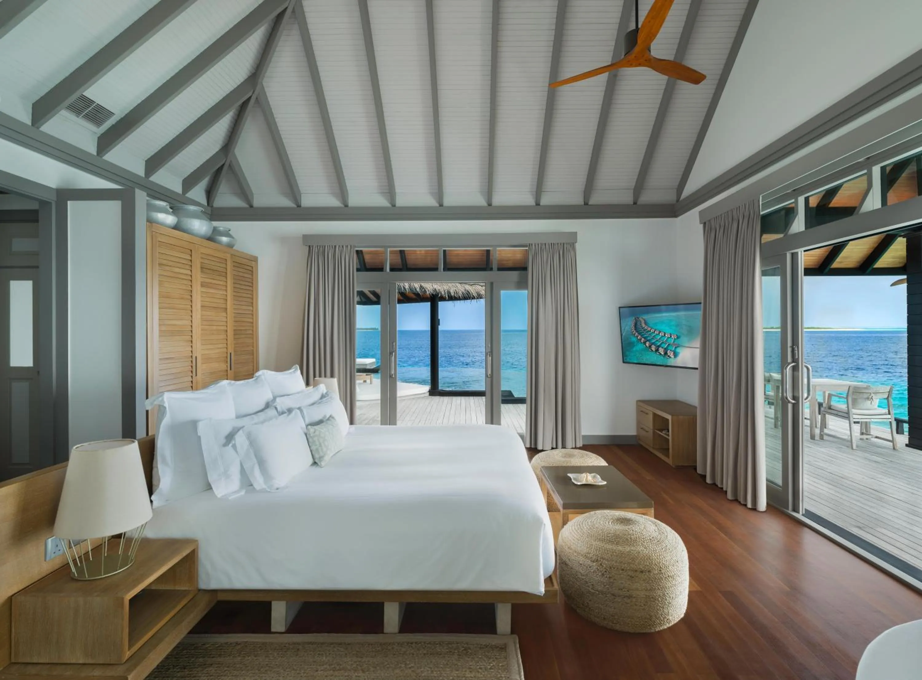 Bed in JA Manafaru, The Real Maldives - Complimentary Seaplane for 7 nights and more - Stay period until 23 Dec 2025