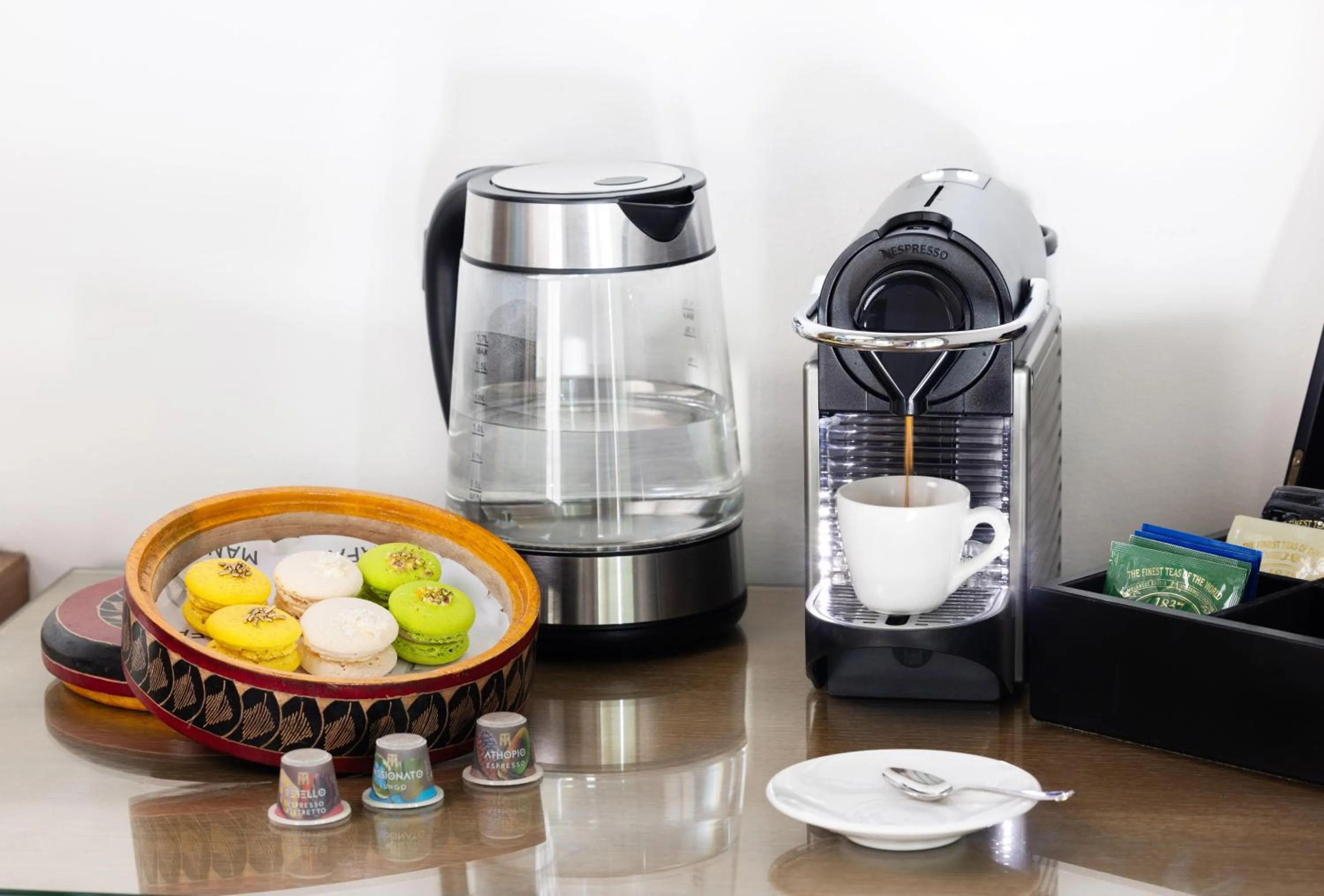 Coffee/tea facilities in JA Manafaru, The Real Maldives - Complimentary Seaplane for 7 nights and more - Stay period until 23 Dec 2025