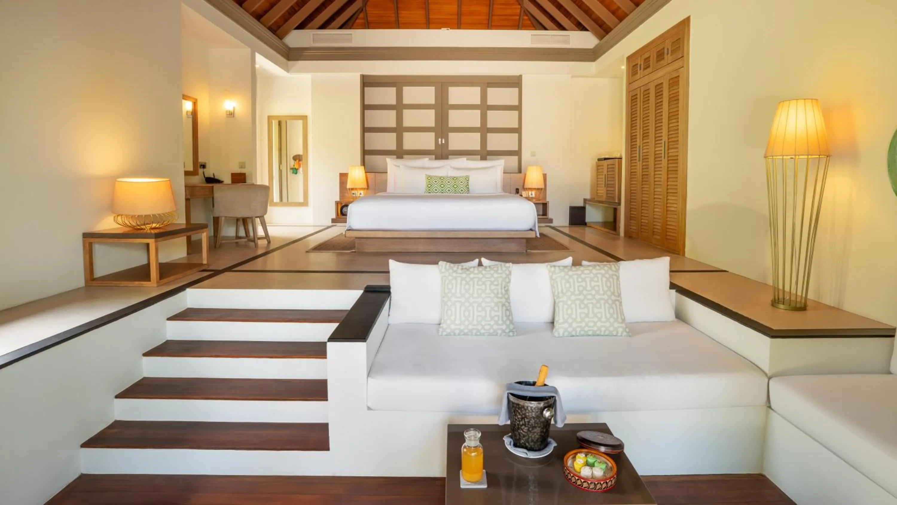 Photo of the whole room, Bed in JA Manafaru, The Real Maldives - Complimentary Seaplane for 7 nights and more - Stay period until 23 Dec 2025