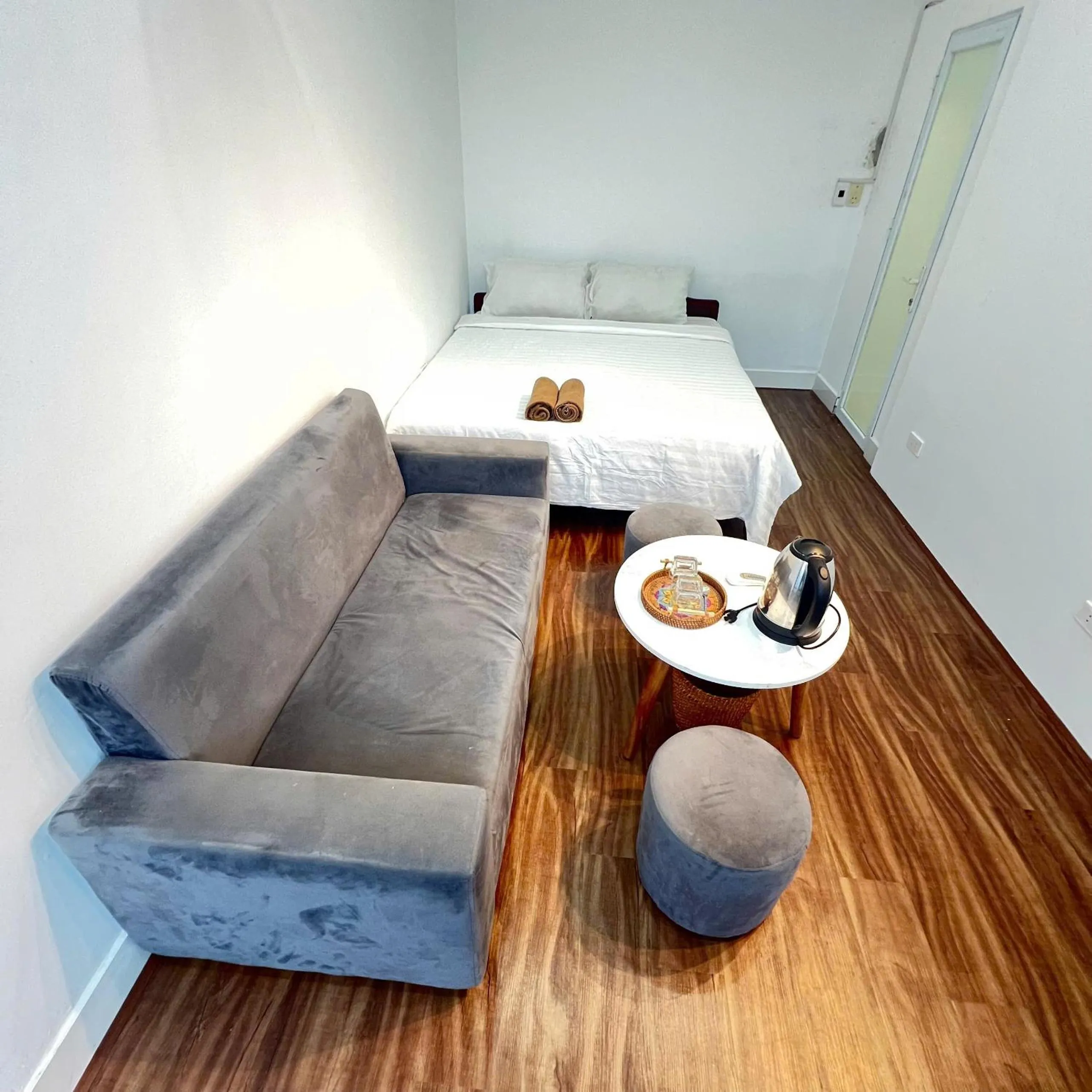 Coffee/tea facilities, Bed in Hanowood Homestay