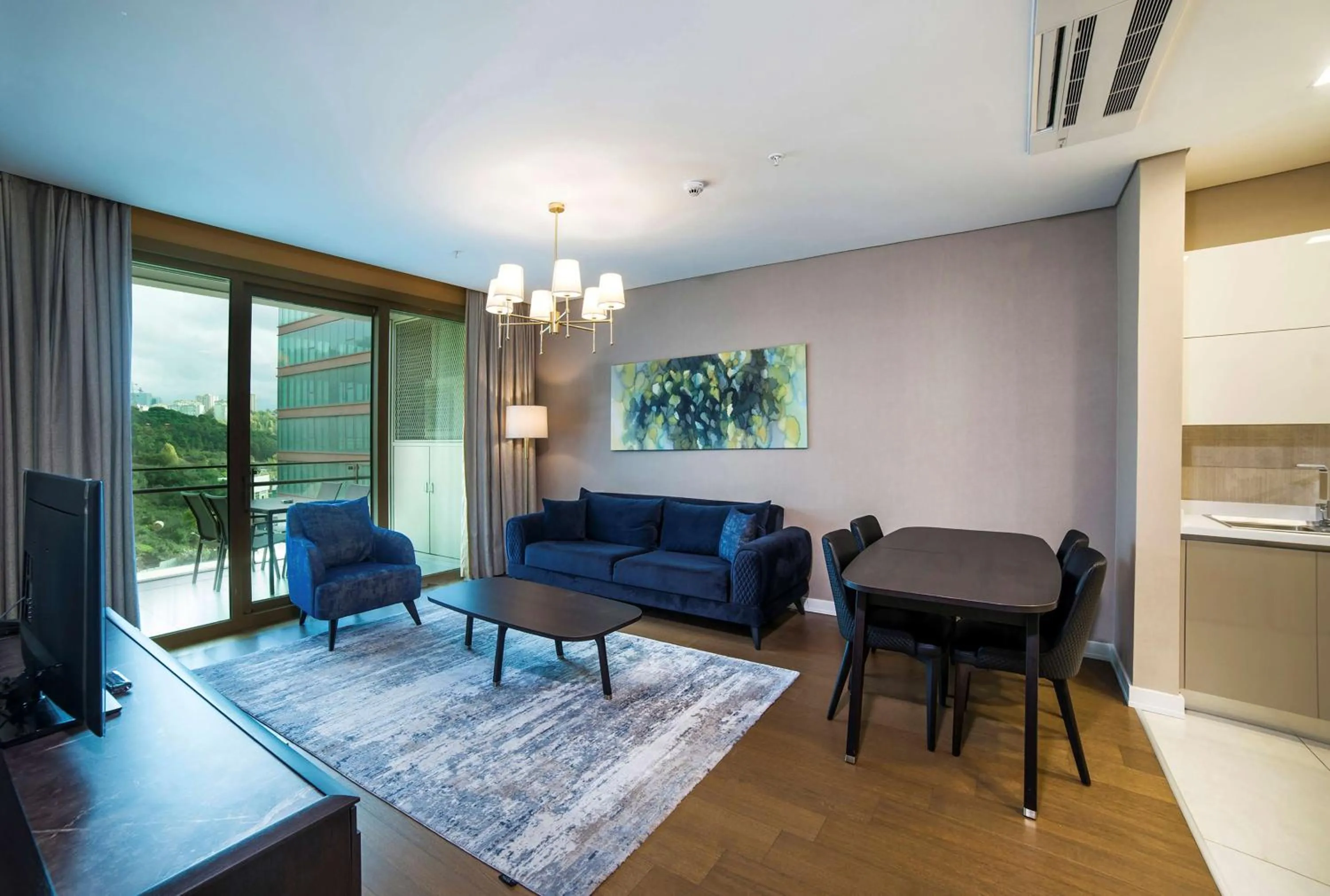 TV and multimedia in Radisson Residences Vadistanbul