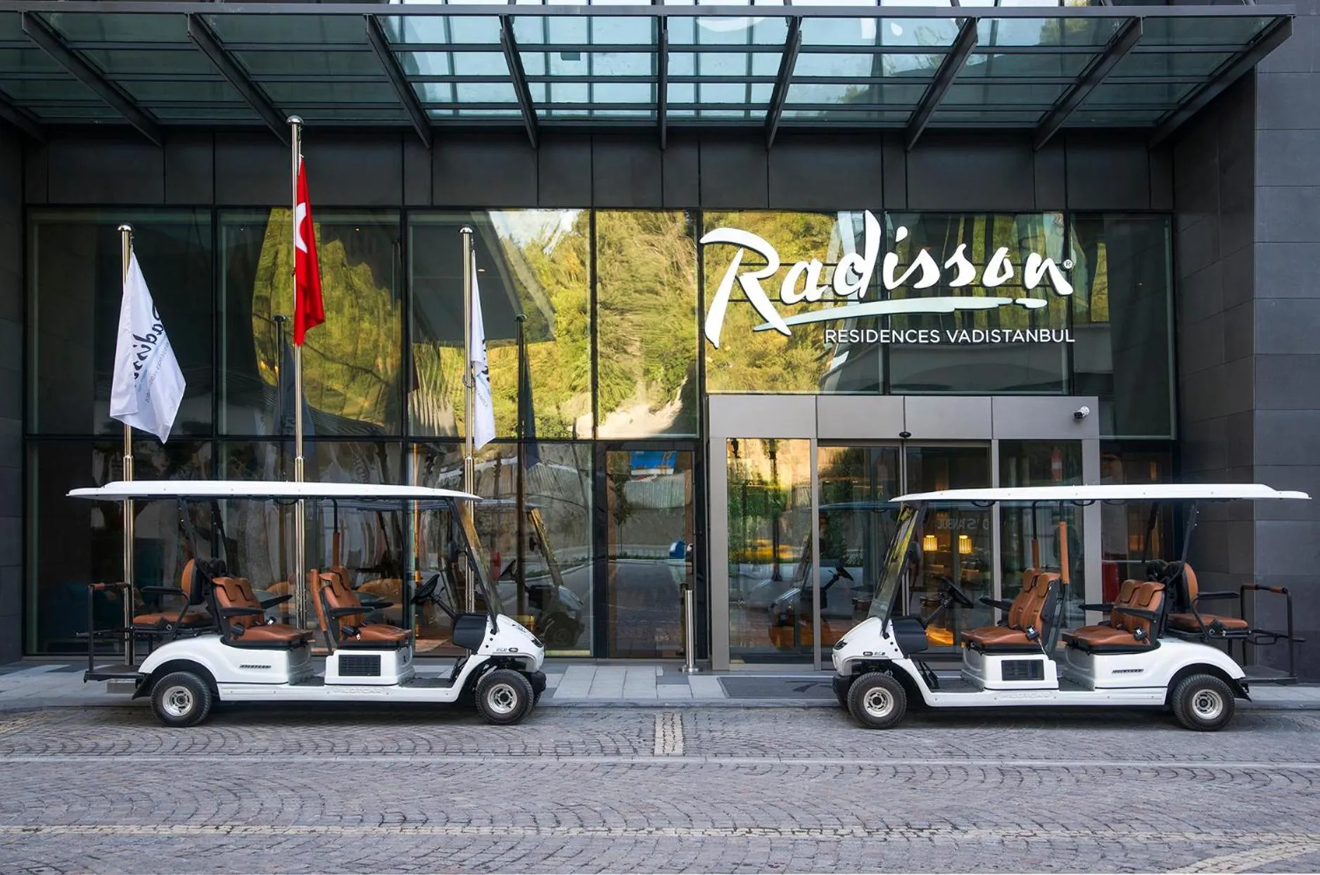 Facade/entrance in Radisson Residences Vadistanbul
