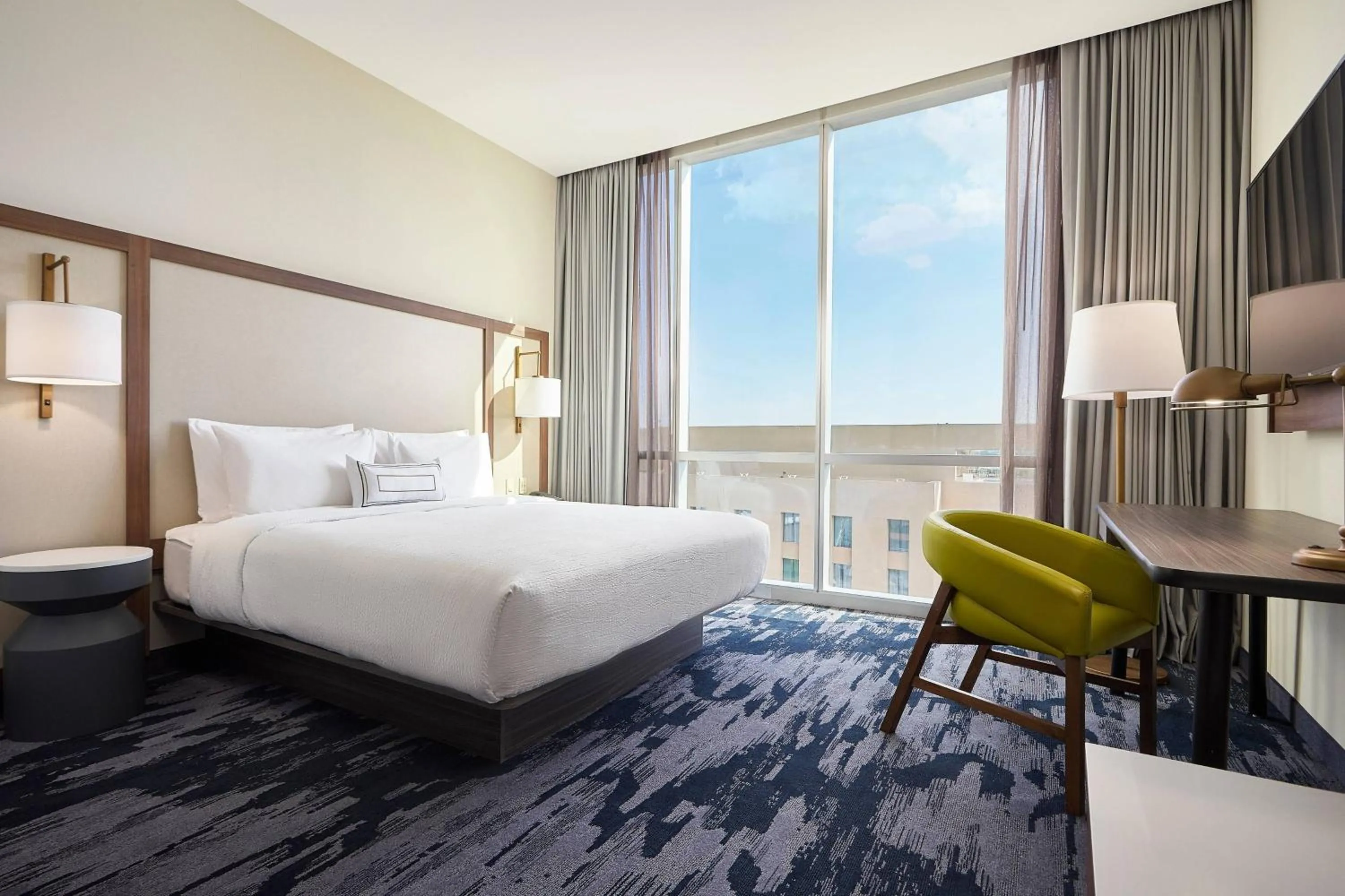 Photo of the whole room, Bed in Fairfield Inn & Suites Silao Guanajuato Airport